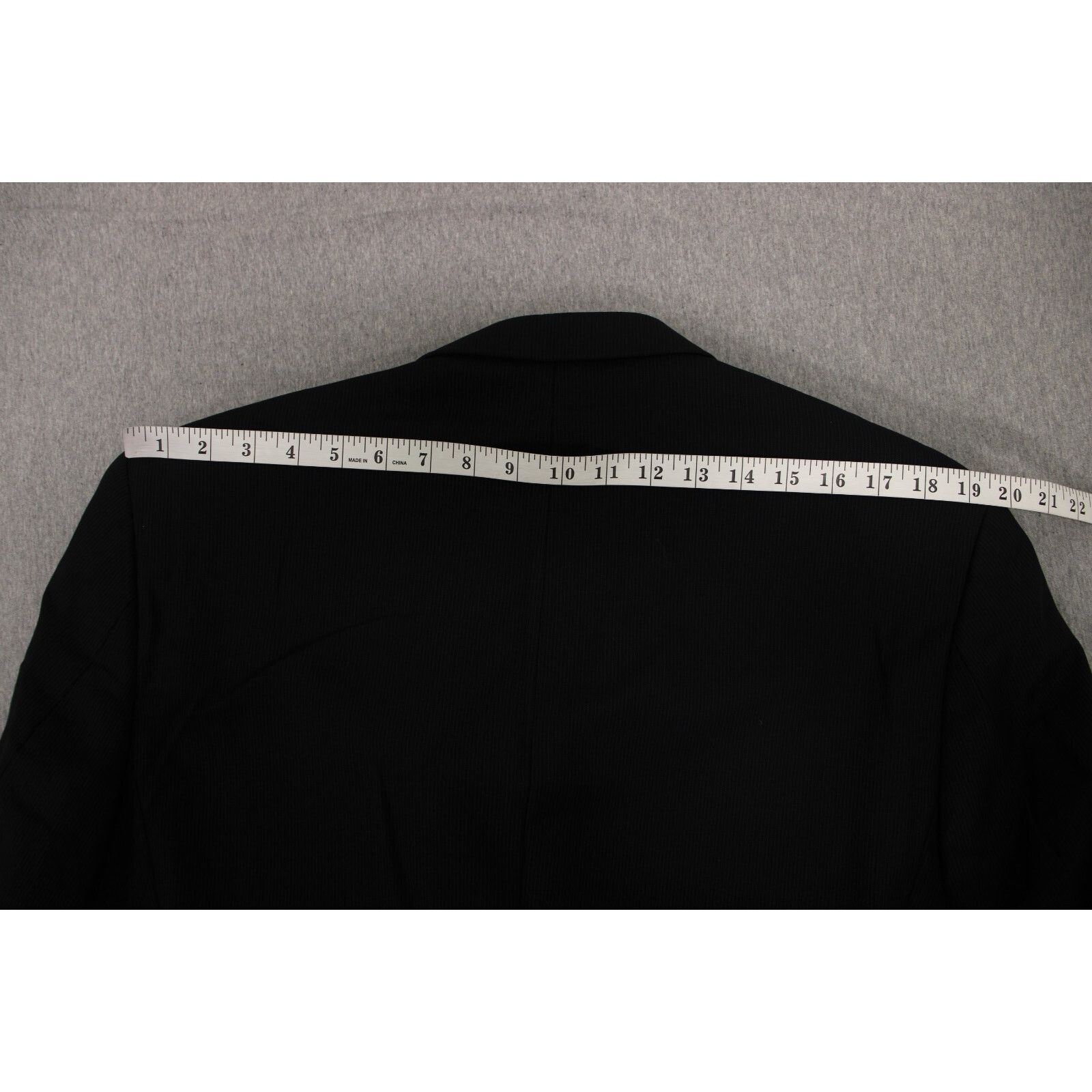 Calvin Klein Calvin Klein Blazer Men's 42R Navy Blue Wool Single Breasted Size 42R - 9 Thumbnail