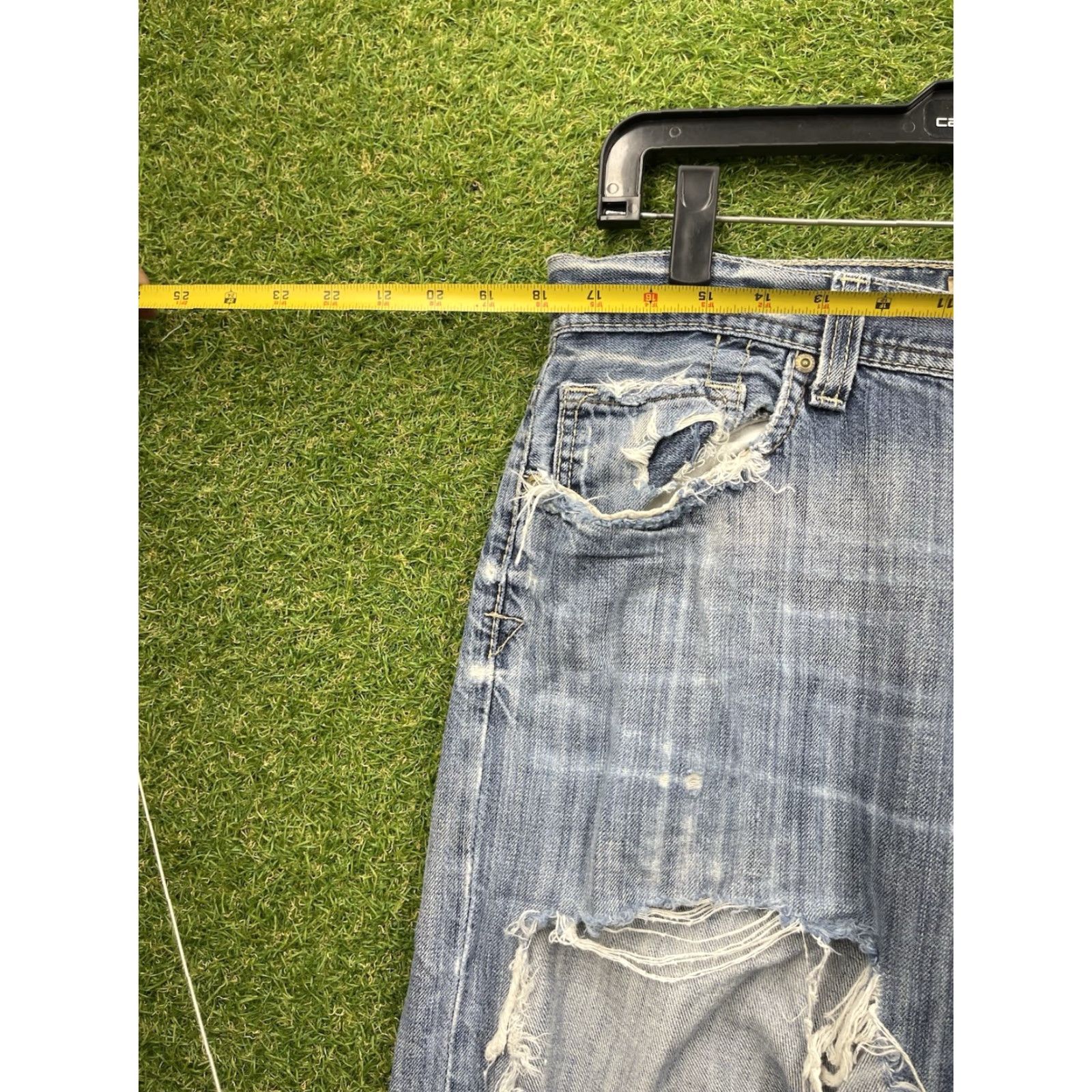 Vintage VINTAGE Buckle BKE Jeans Mens 36 Straight Leg Distressed Medium Wash 2000s Y2K 3D 80s 90s Band Hip Hop USA Jeans Mens Size US 36 / EU 52 - 3 Thumbnail