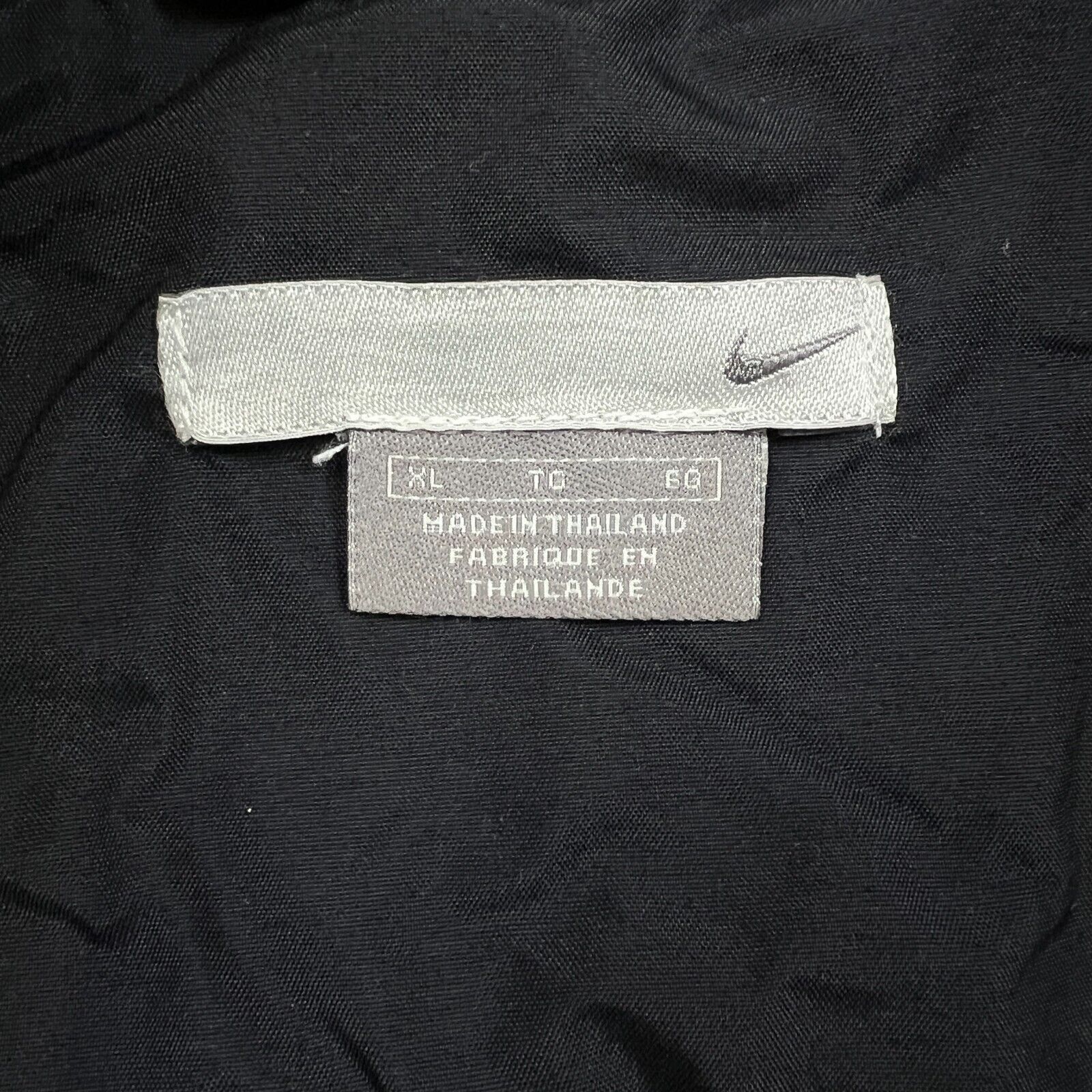 Nike × Vintage Nike Sportswear Jacket XL Swoosh Spell Out Zip Windbreaker Size US XL / EU 56 / 4 - 6 Thumbnail