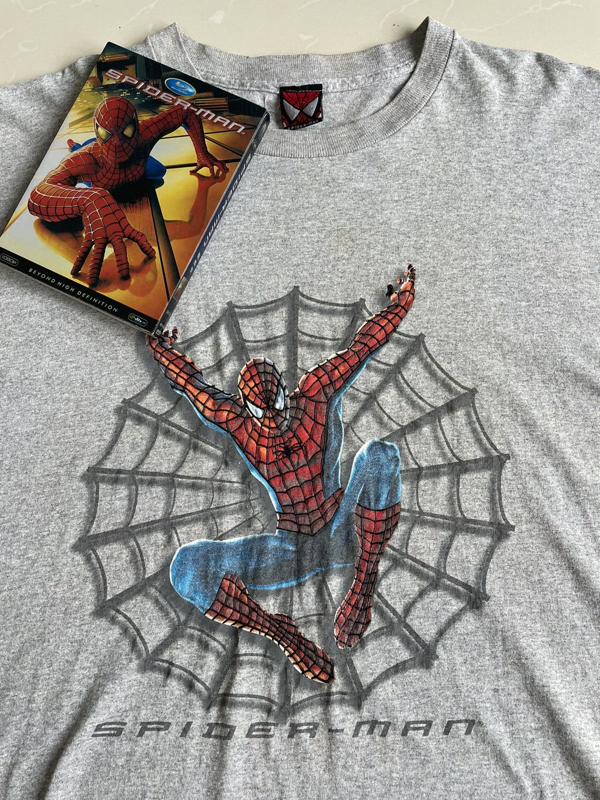 Marvel Comics Very Rare Spider Man 2002 Promo Movie Size US XL / EU 56 / 4 - 1 Thumbnail