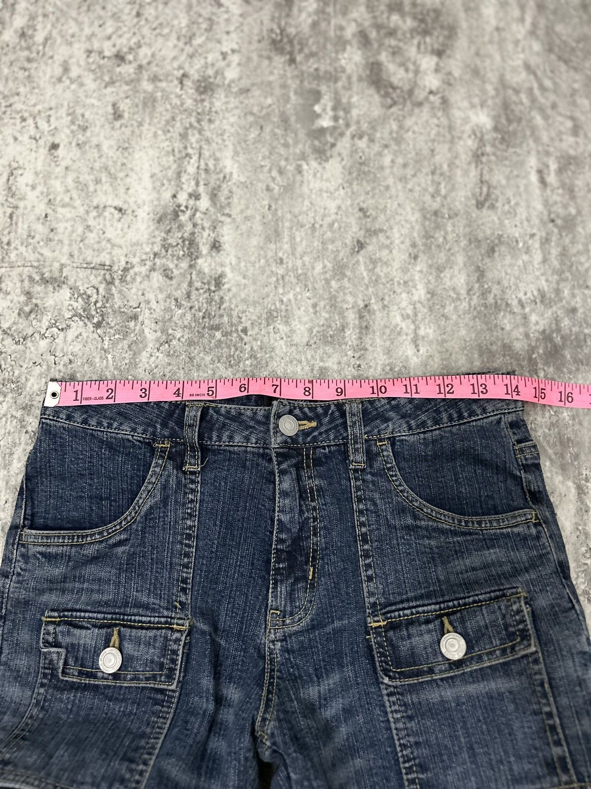 14th Addiction × If Six Was Nine × Le Grande Bleu (L.G.B.) Bootcut Multipocket Button Side Flare Oririn Jeans Size US 28 / EU 44 - 12 Thumbnail