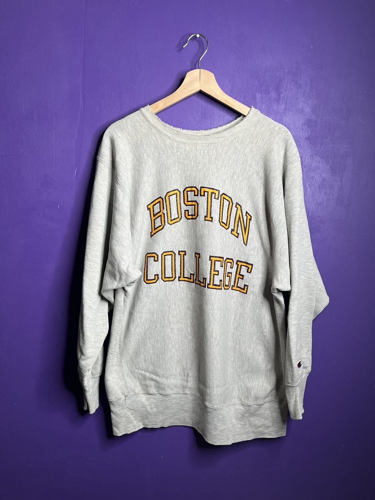 90sChampion reverse weave BOSTON COLLEGE