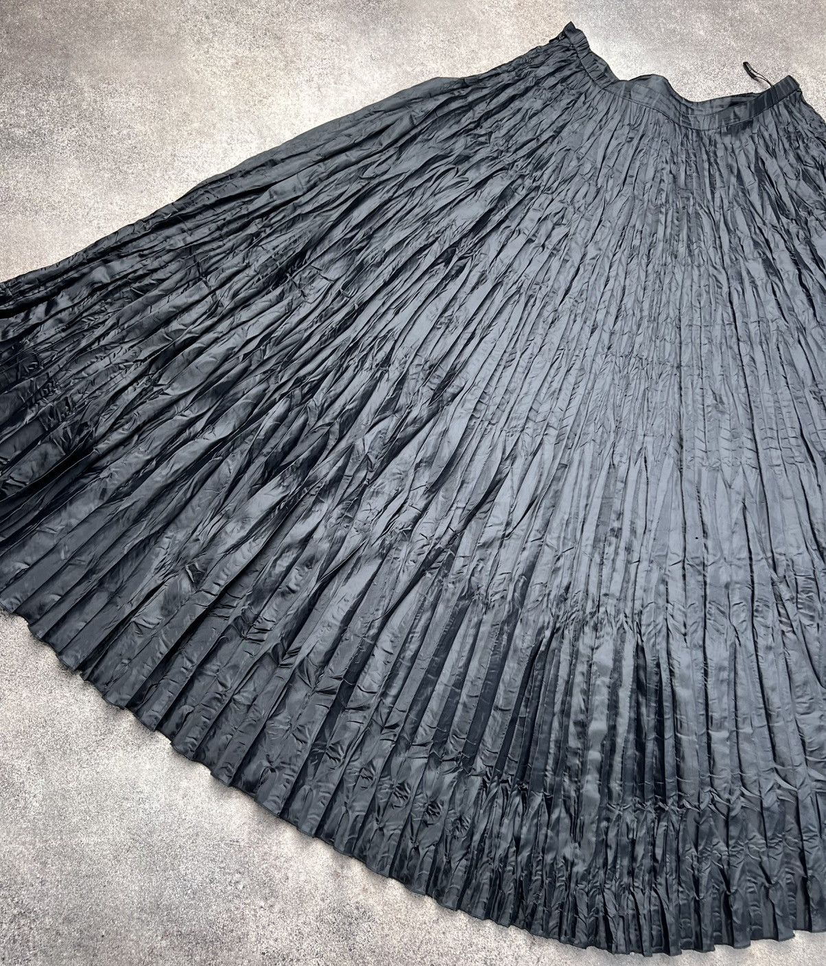 Japanese Brand × Vintage Vintage super flare pleated skirt Size 28" / US 6 / IT 42 - 3 Thumbnail