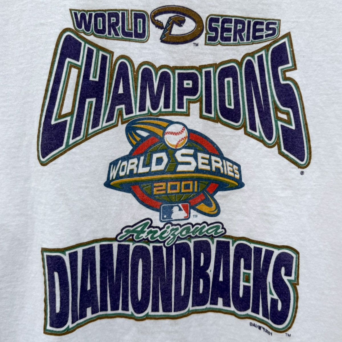 Other Vintage Arizona Diamondbacks 2001 World Series Champs Shirt Size US L / EU 52-54 / 3 - 4 Thumbnail