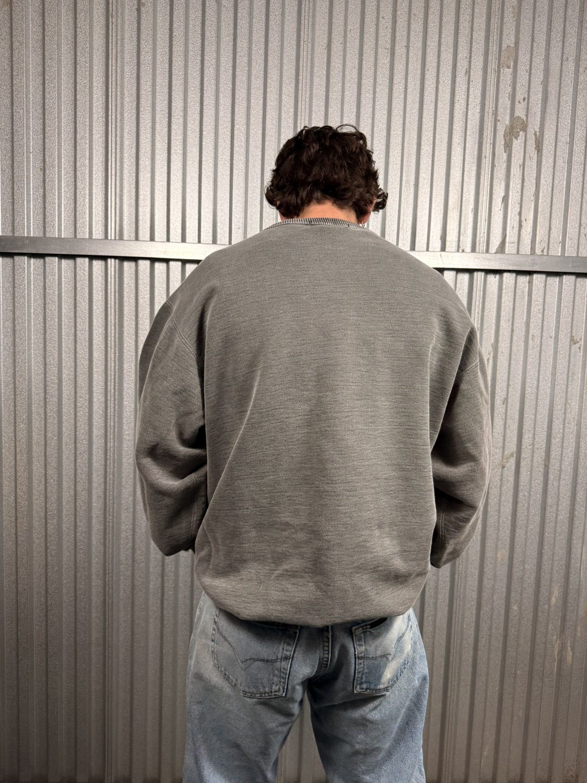 Windriver Vintage Wind River Ash Gray Faded Crewneck Size US XL / EU 56 / 4 - 3 Thumbnail