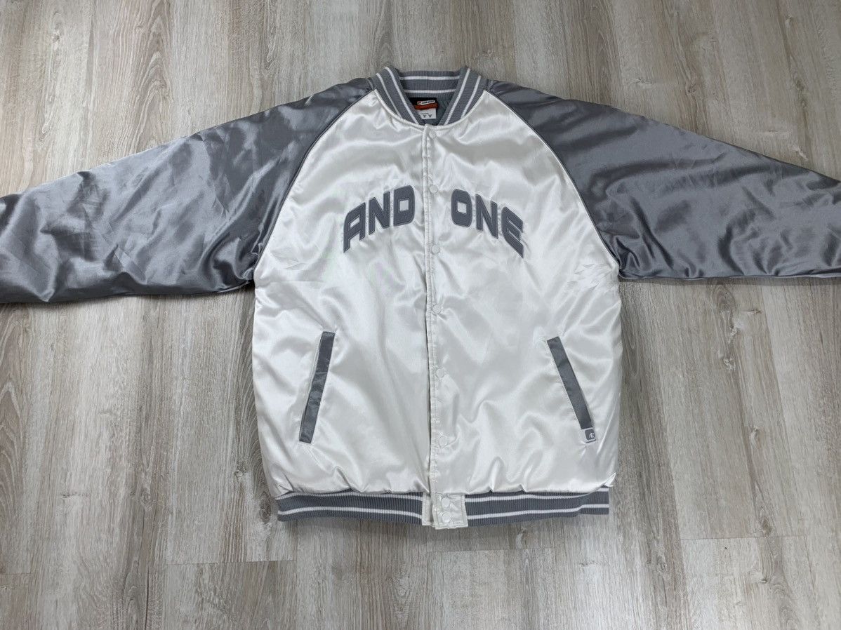 NBA Mens vintage bomber jacket AND1 Size M Size US M / EU 48-50 / 2 - 2 Thumbnail