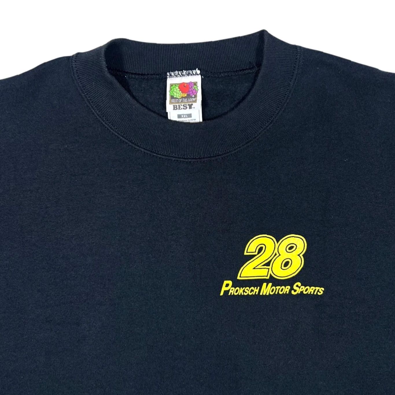 Fruit Of The Loom VINTAGE PAUL PROKSCH MOTORSPORTS Stock Car Racing Black Crewneck Sweatshirt XXL Size US XXL / EU 58 / 5 - 3 Thumbnail