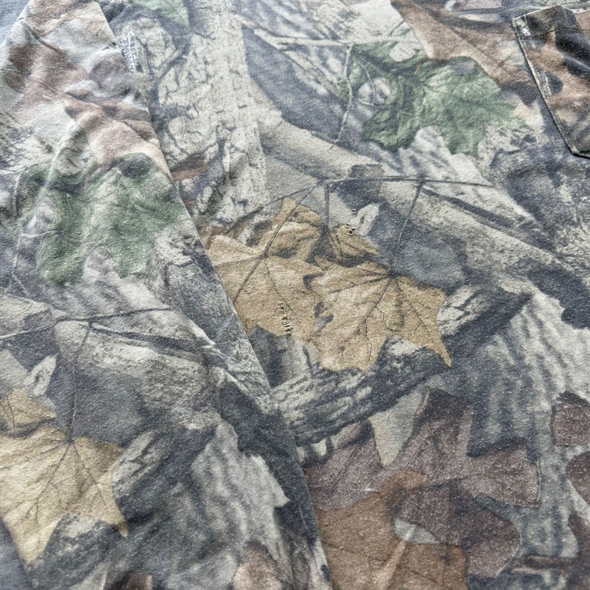 Vintage Vintage Advantage Timber Camo Longsleeve Pocket Shirt Size US L / EU 52-54 / 3 - 3 Thumbnail