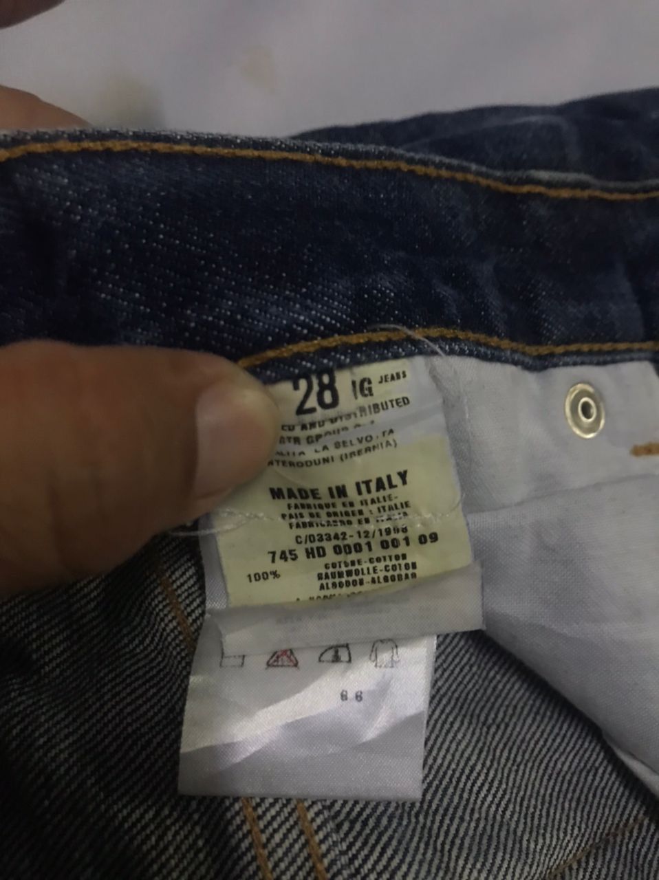 Helmut Lang Vintage Helmut Lang 1998 Denim Jeans Size US 28 / EU 44 - 14 Thumbnail