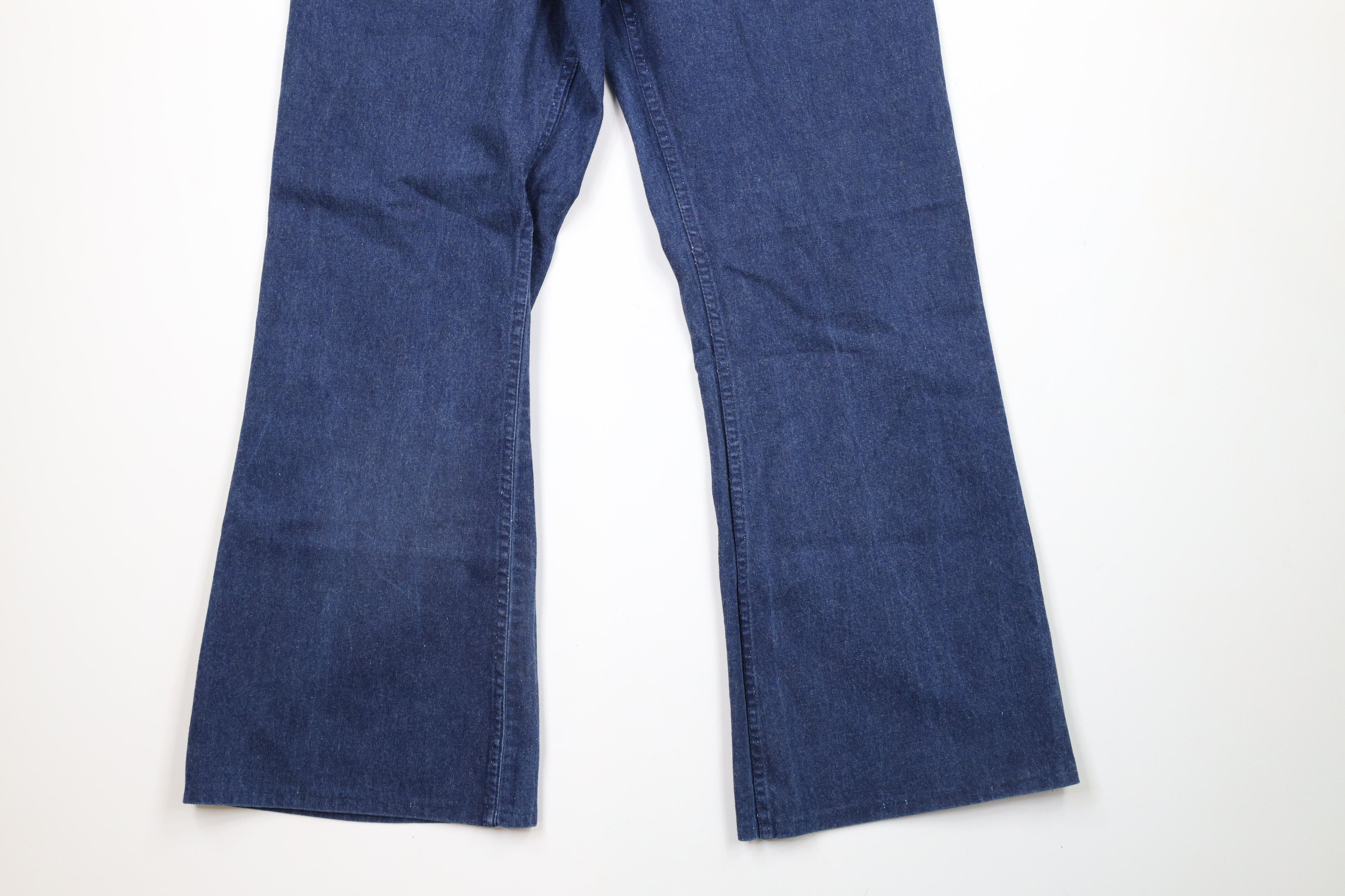 Vintage Vintage 50s 60s Military Navy Bell Bottoms Denim Jeans USA Size US 34 / EU 50 - 4 Thumbnail