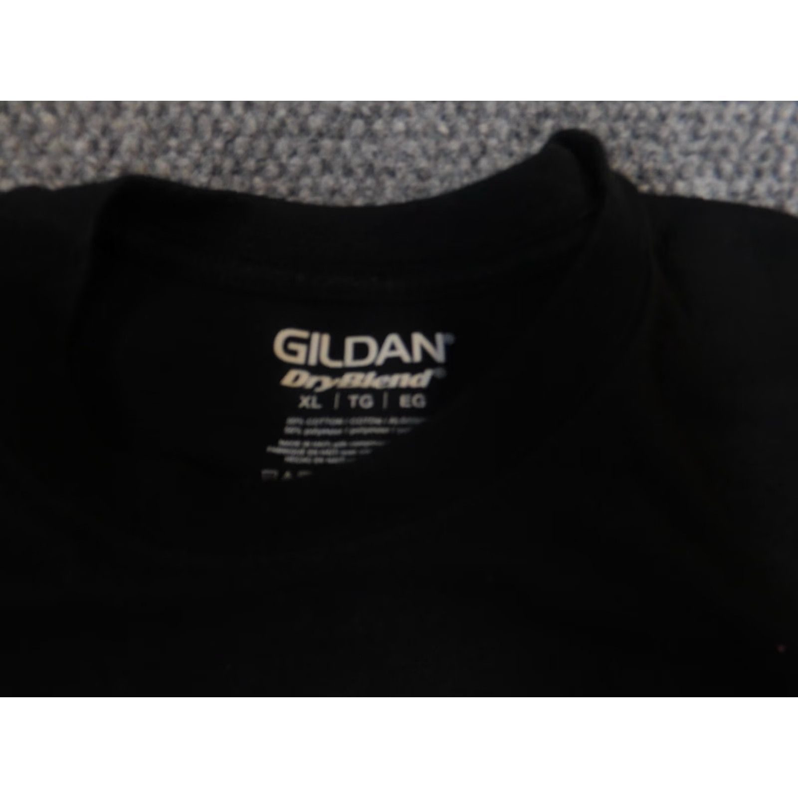 Gildan Gildan Pitbull Mens T Shirt XL Black Cotton Short Sleeve Crew Neck Logo 90s University Mens Regular Relaxed Clothing Size US XL / EU 56 / 4 - 6 Thumbnail