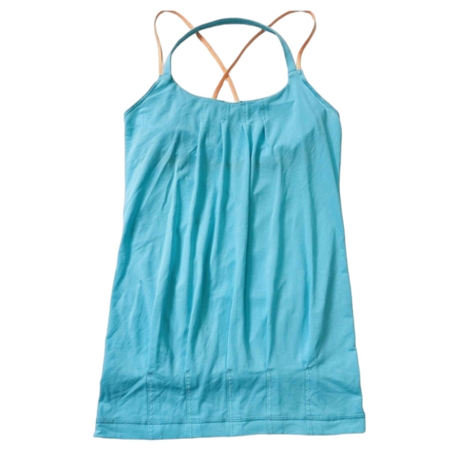 Lululemon Lululemon Flow & Go TankAngel Blue / Creamsicle Pop 4 Size S / US 4 / IT 40 - 10 Thumbnail