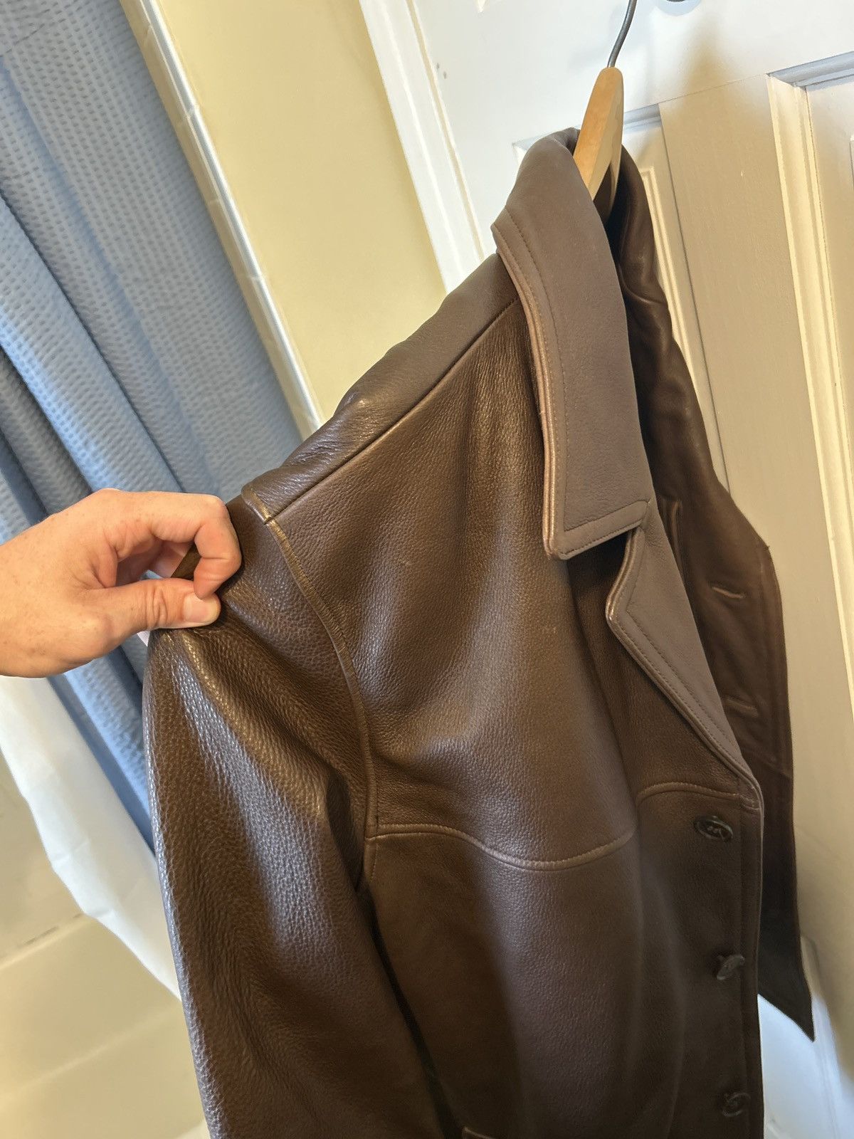 Wilsons Leather Wilson brown leather jacket Size US XL / EU 56 / 4 - 3 Thumbnail