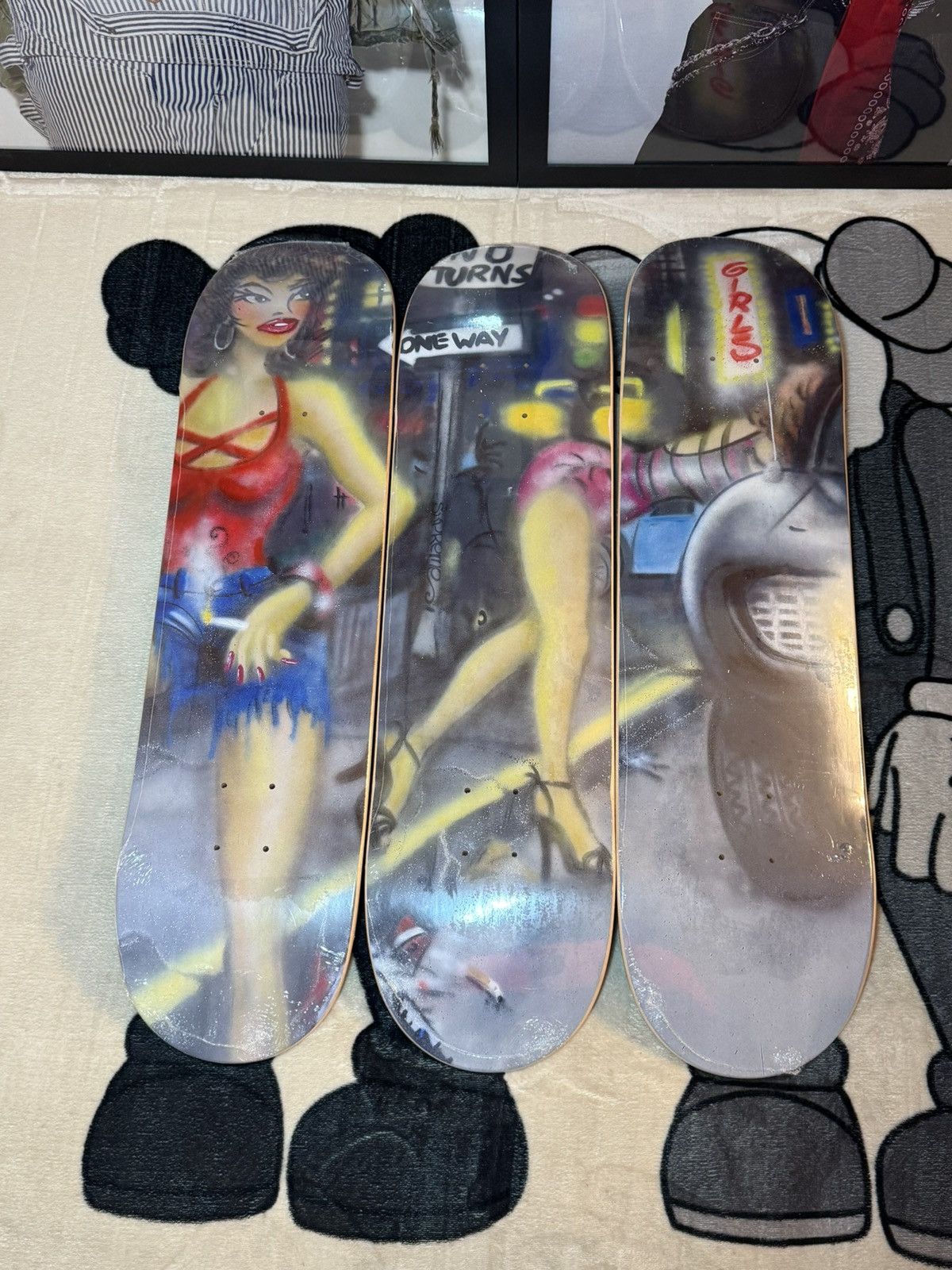 Supreme Supreme Lady pink Skateboard Deck set Size ONE SIZE - 2 Thumbnail