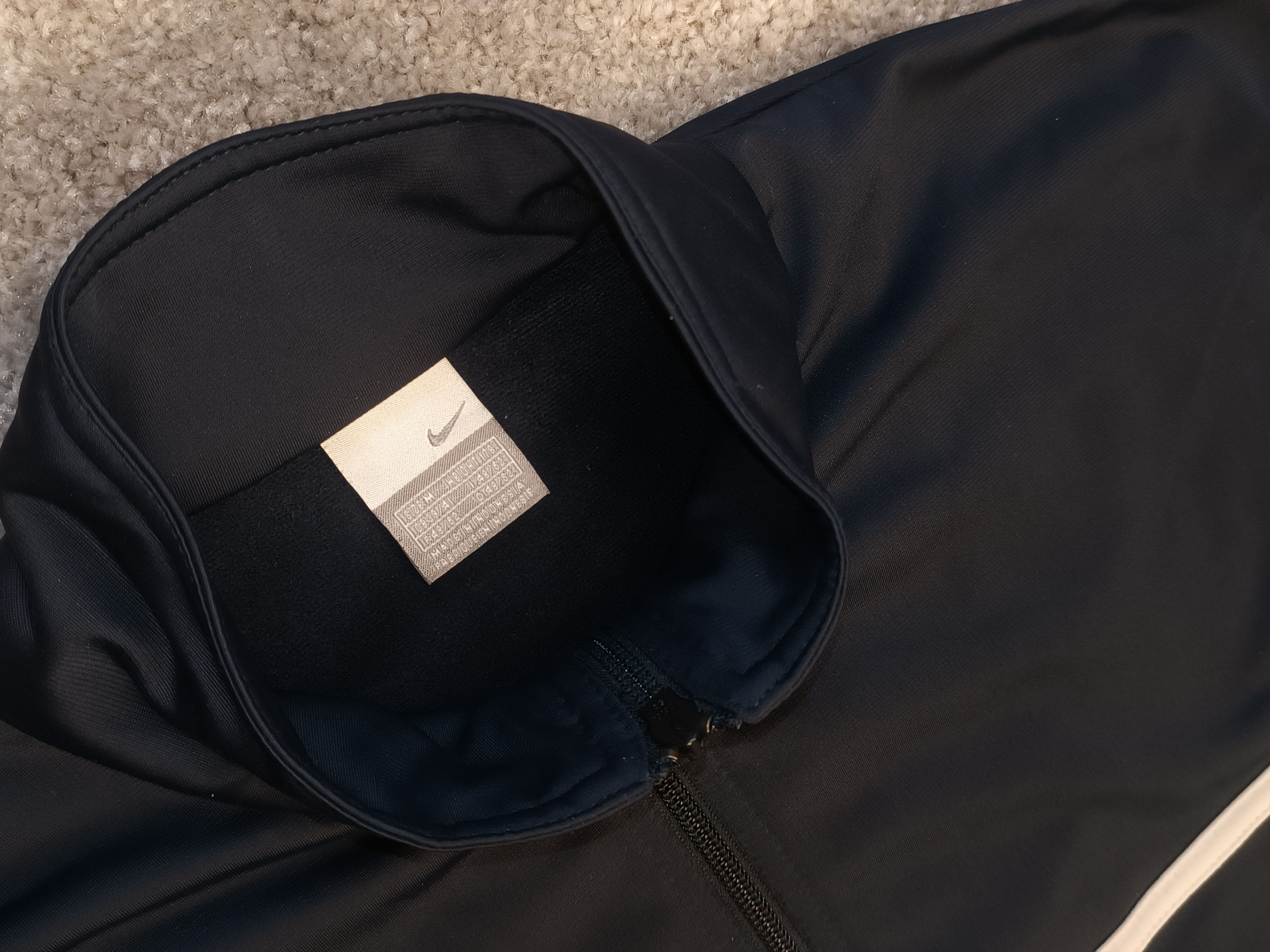 Nike Nike Track Jacket 2000s Y2k Navy Blue White Piping Retro Size US M / EU 48-50 / 2 - 4 Thumbnail