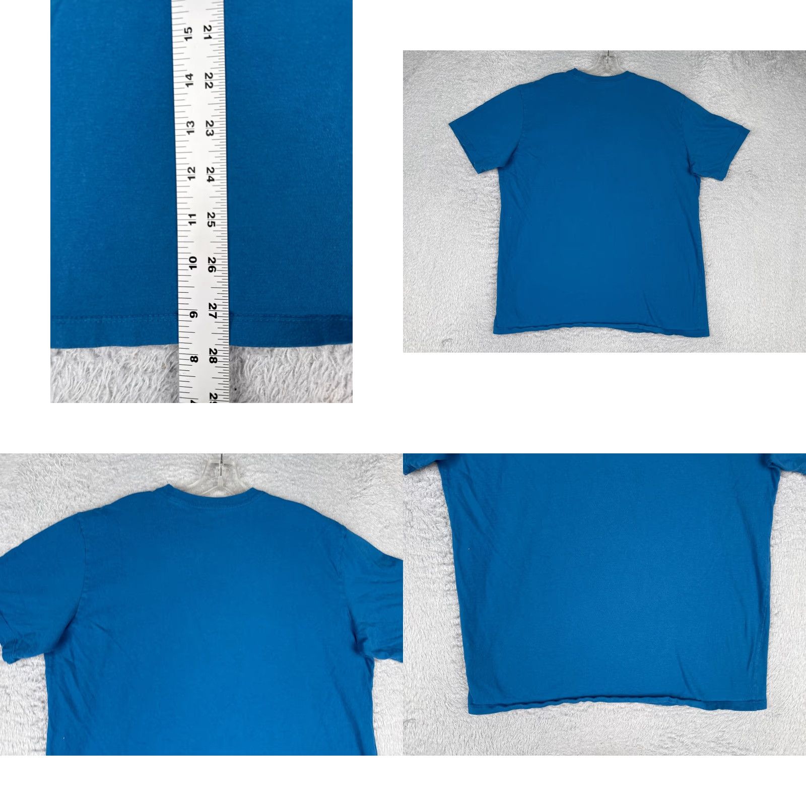 The North Face The North Face Shirt Men L Blue Short Sleeve Crew Neck 100% Cotton Size US L / EU 52-54 / 3 - 9 Thumbnail