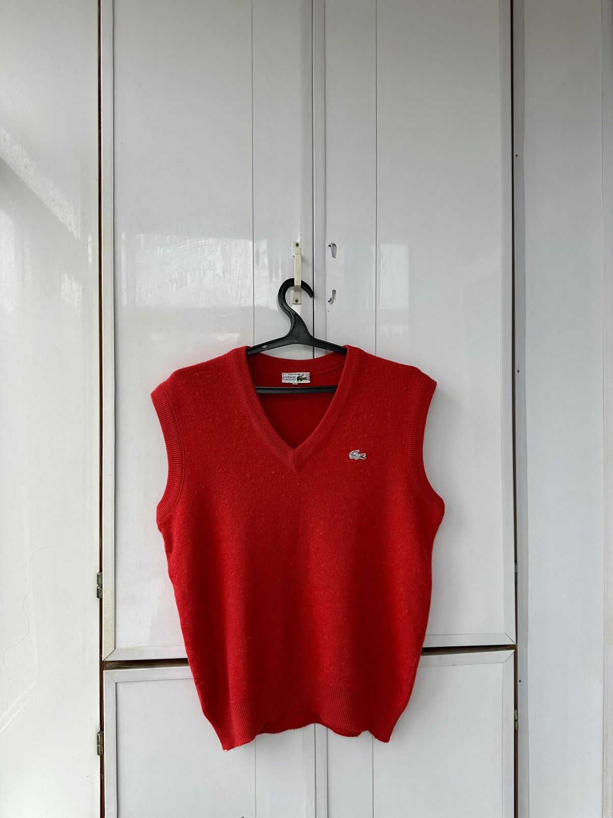 Lacoste Vintage Chemise Lacoste Vest Made in France Size US M / EU 48-50 / 2 - 1 Thumbnail