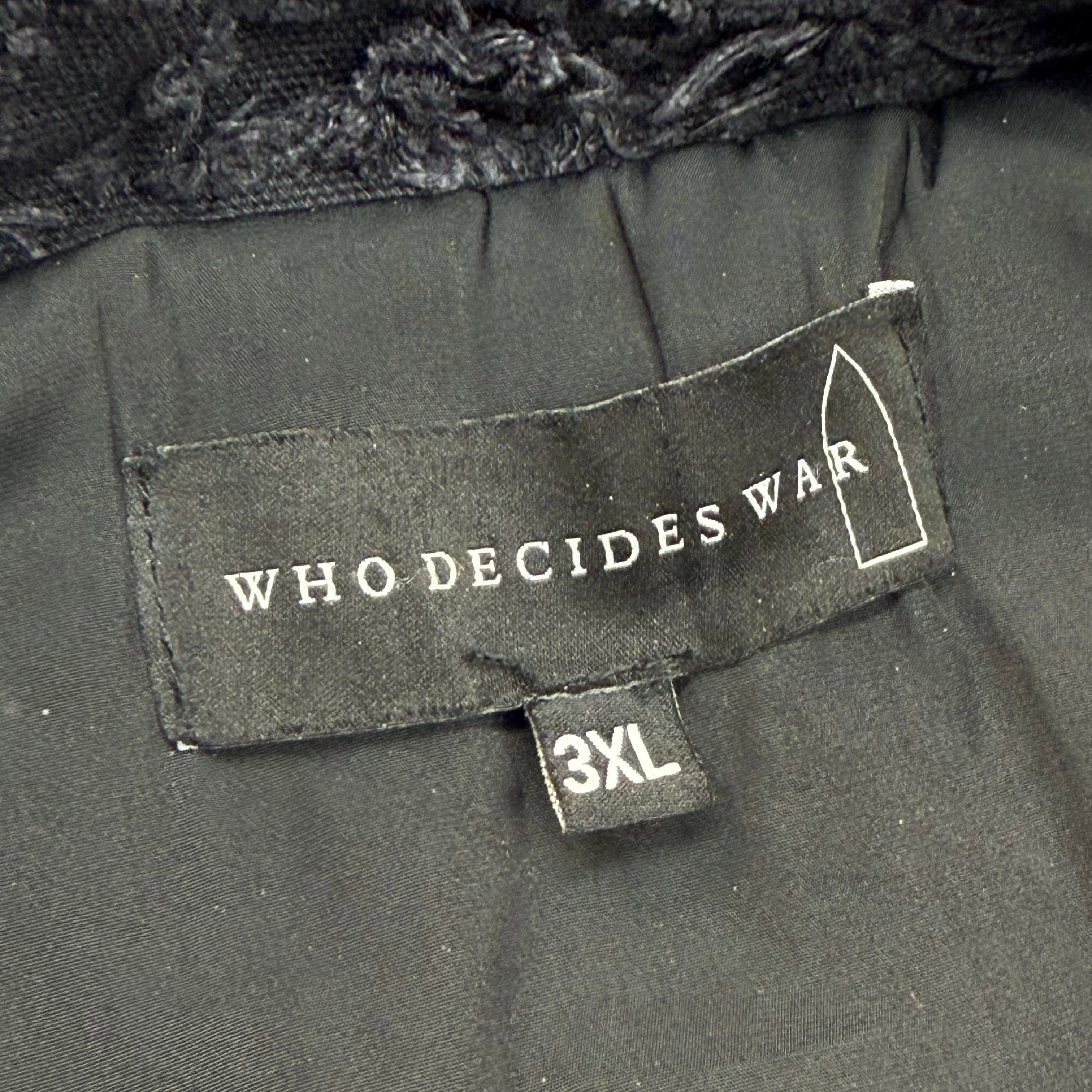 Who Decides War Who Decides War Black Husk Jacket XXXL Size US XXL / EU 58 / 5 - 5 Thumbnail