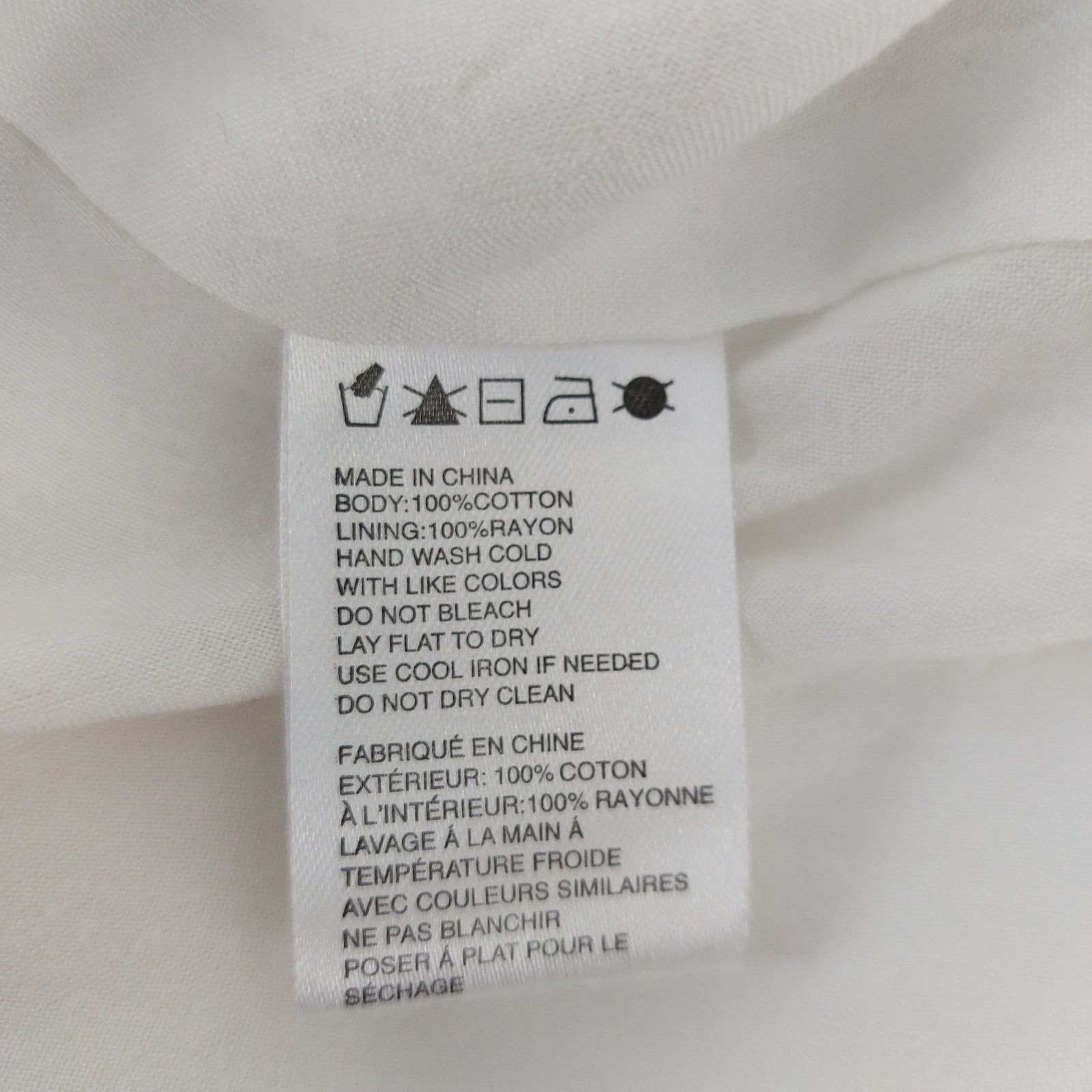 Other The Impeccable Pig White Embroidered Sz M Shoulder Capesina Size M / US 6-8 / IT 42-44 - 4 Thumbnail