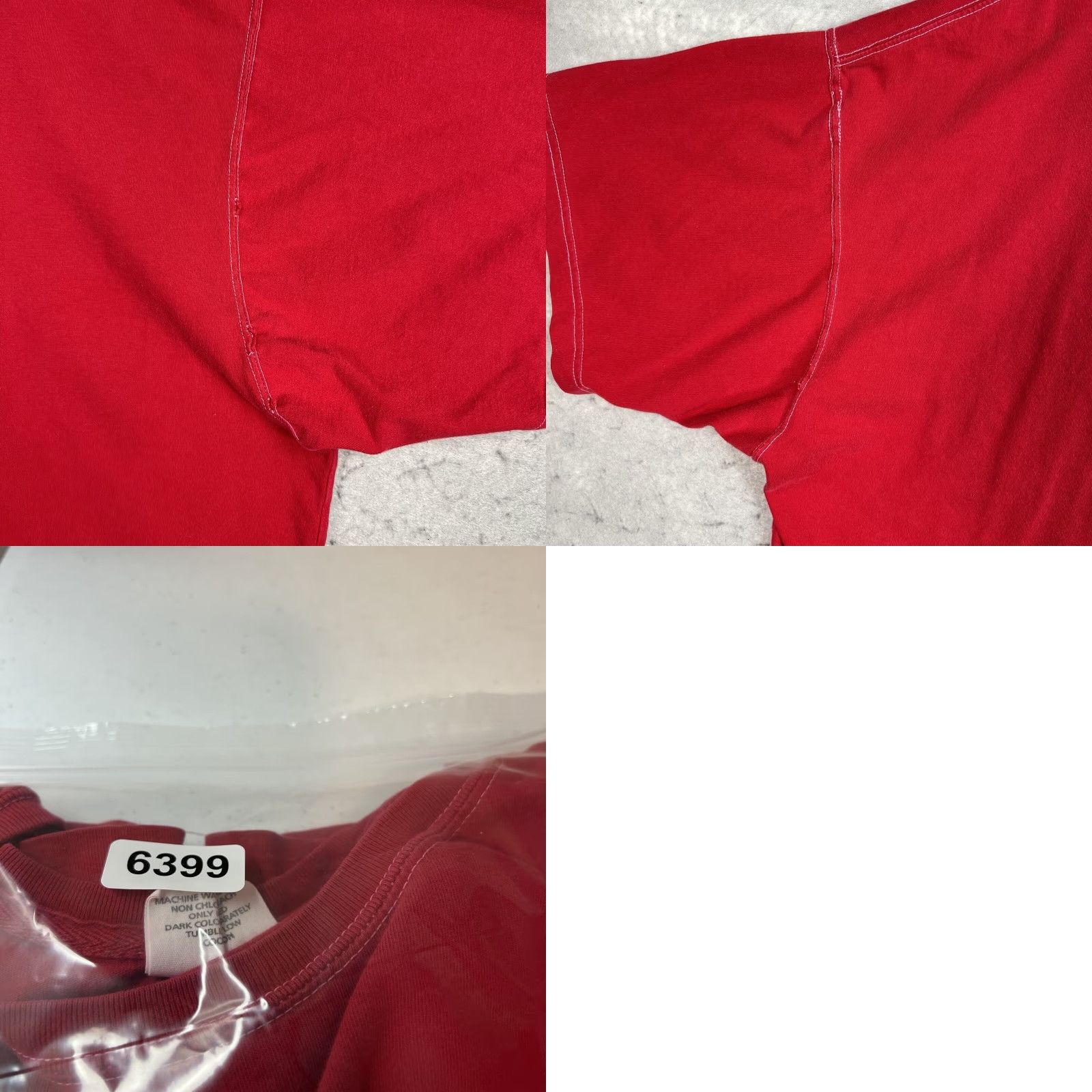 Ralph Lauren VINTAGE Chaps Ralph Lauren Pocket Tee Shirt Adult 2XL Red Mens 1990s Sportswear/Beach Size US XXL / EU 58 / 5 - 8 Thumbnail