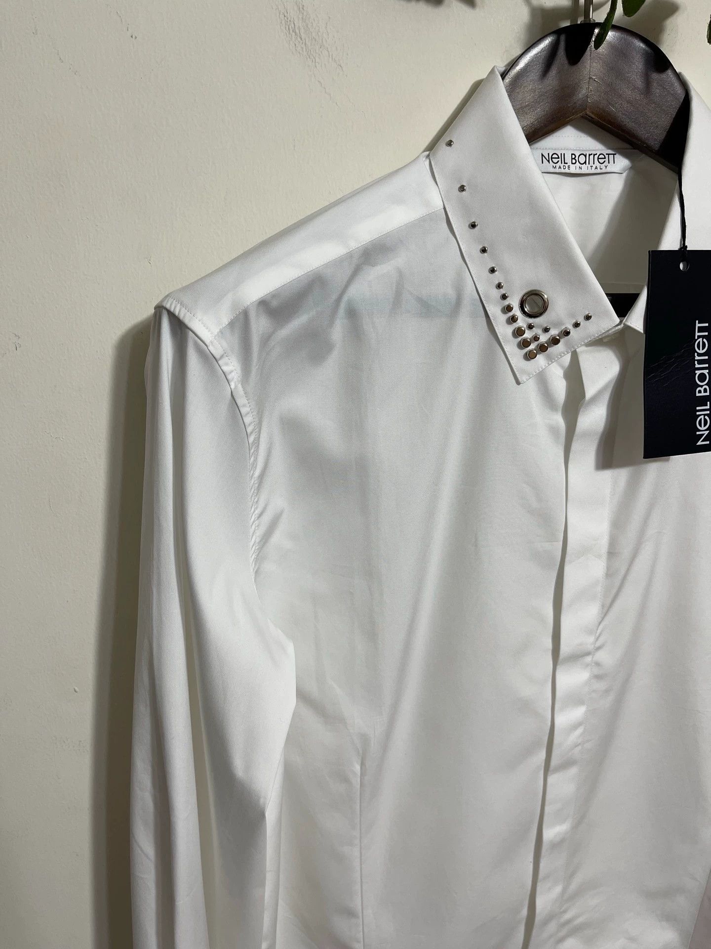 Neil Barrett Neil Barrett 42 Slim Fit Long Sleeve Shirt Size US L / EU 52-54 / 3 - 3 Thumbnail
