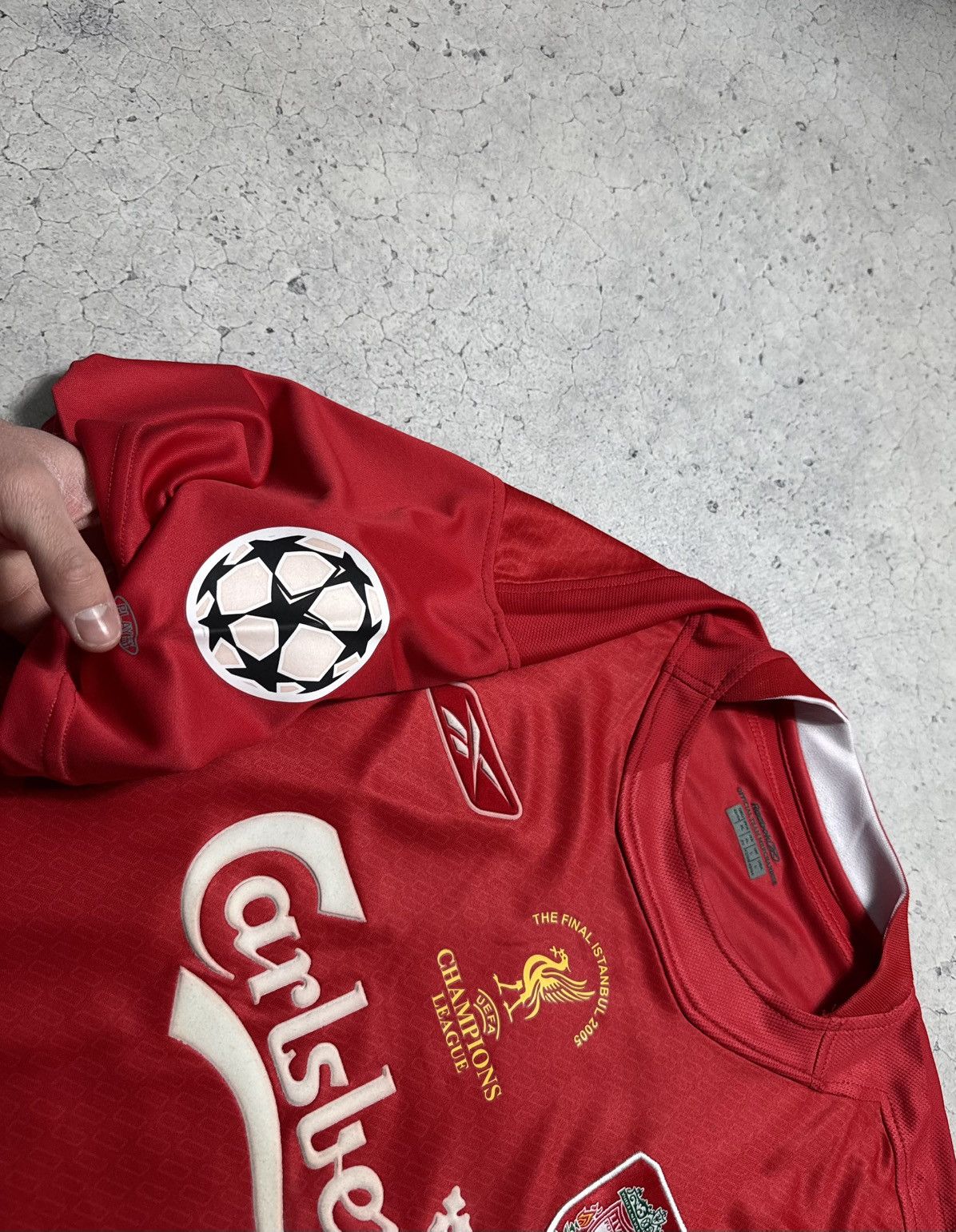Reebok Reebok FC Liverpool 2004/2006 Gerrard #8 Soccer Jersey Size US XL / EU 56 / 4 - 7 Thumbnail