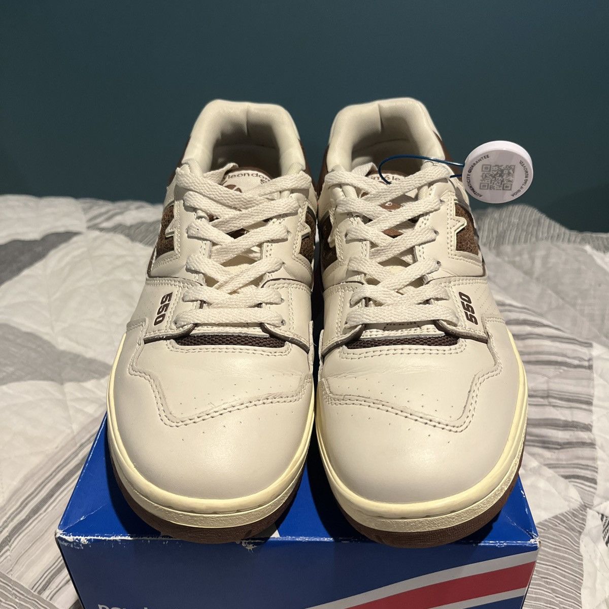 Aime Leon Dore × New Balance New Balance 550 x Aime Leon Dore "Brown" Size US 9 / EU 42 - 7 Thumbnail