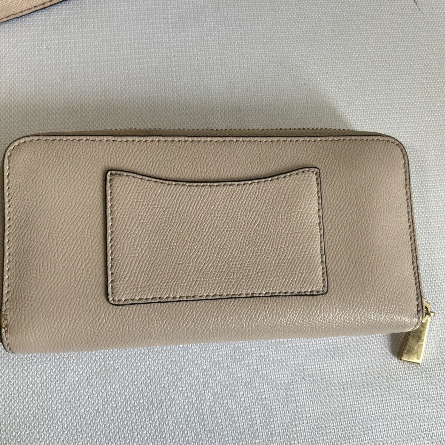 Michael Kors Michael Kors Savannah Saffiano Leather Bag Pink With Wallet Satchel Cross-Body Adjustable Strap Womens Medium Gray Leather Bag Charm Wallet Set) Size ONE SIZE - 4 Thumbnail