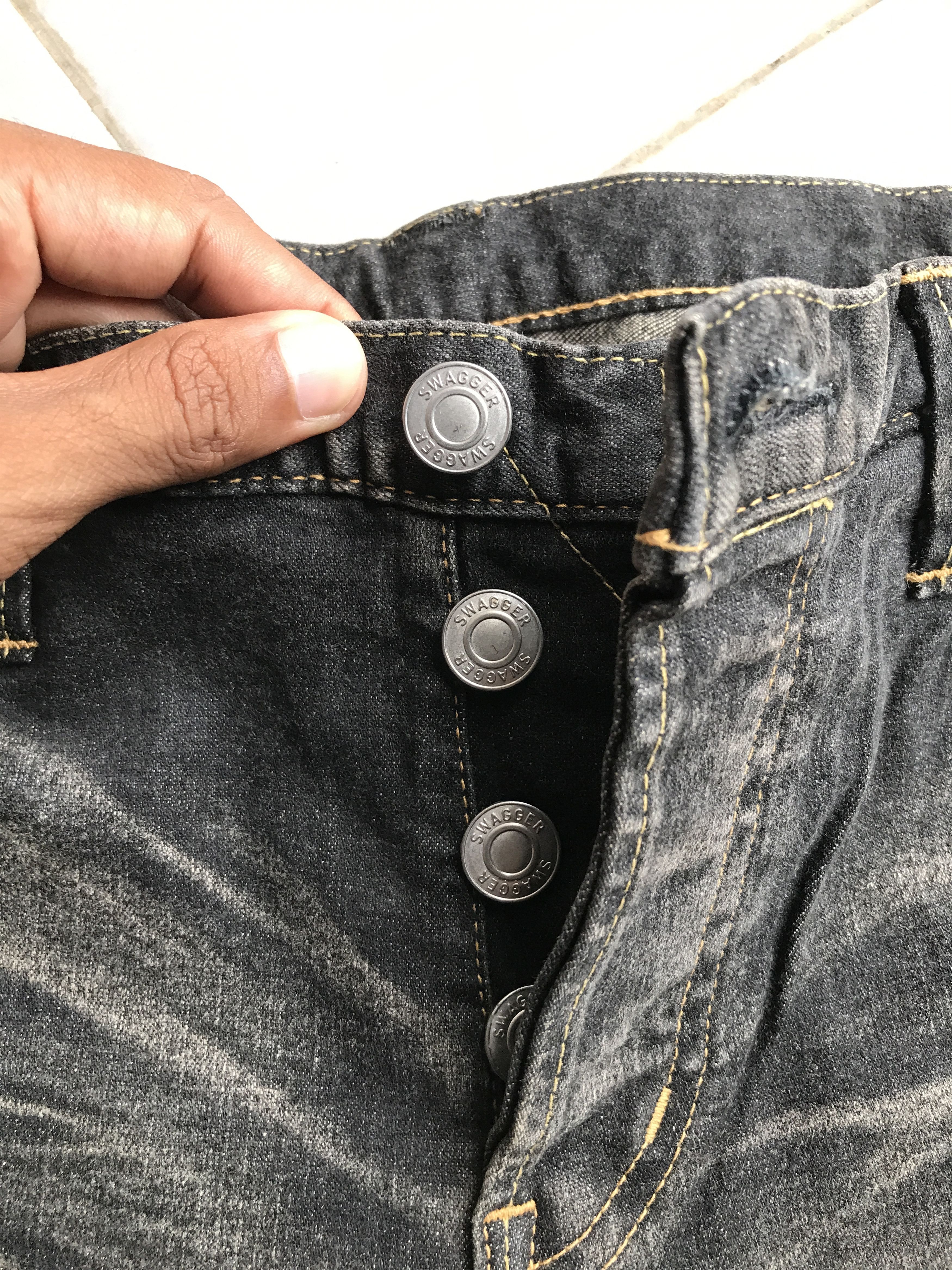 Swagger Swagger mud wash ripped jeans Size US 32 / EU 48 - 4 Thumbnail