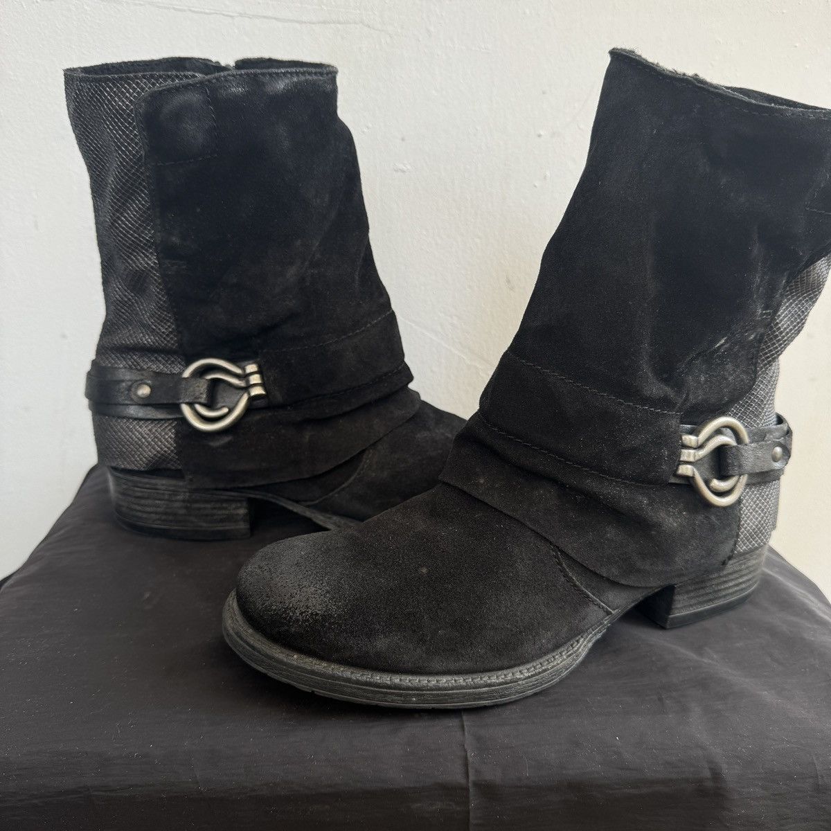 If Six Was Nine Vintage Avant Garde Boots Shoes Leather Style Rick Owens Size US 9 / IT 39 - 5 Thumbnail