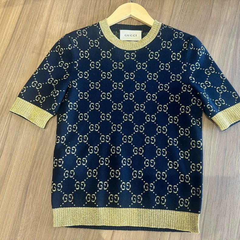 Gucci Gucci Short-sleeved knitwear 2503-Nextarrow Size XS / US 0-2 / IT 36-38 - 1 Thumbnail