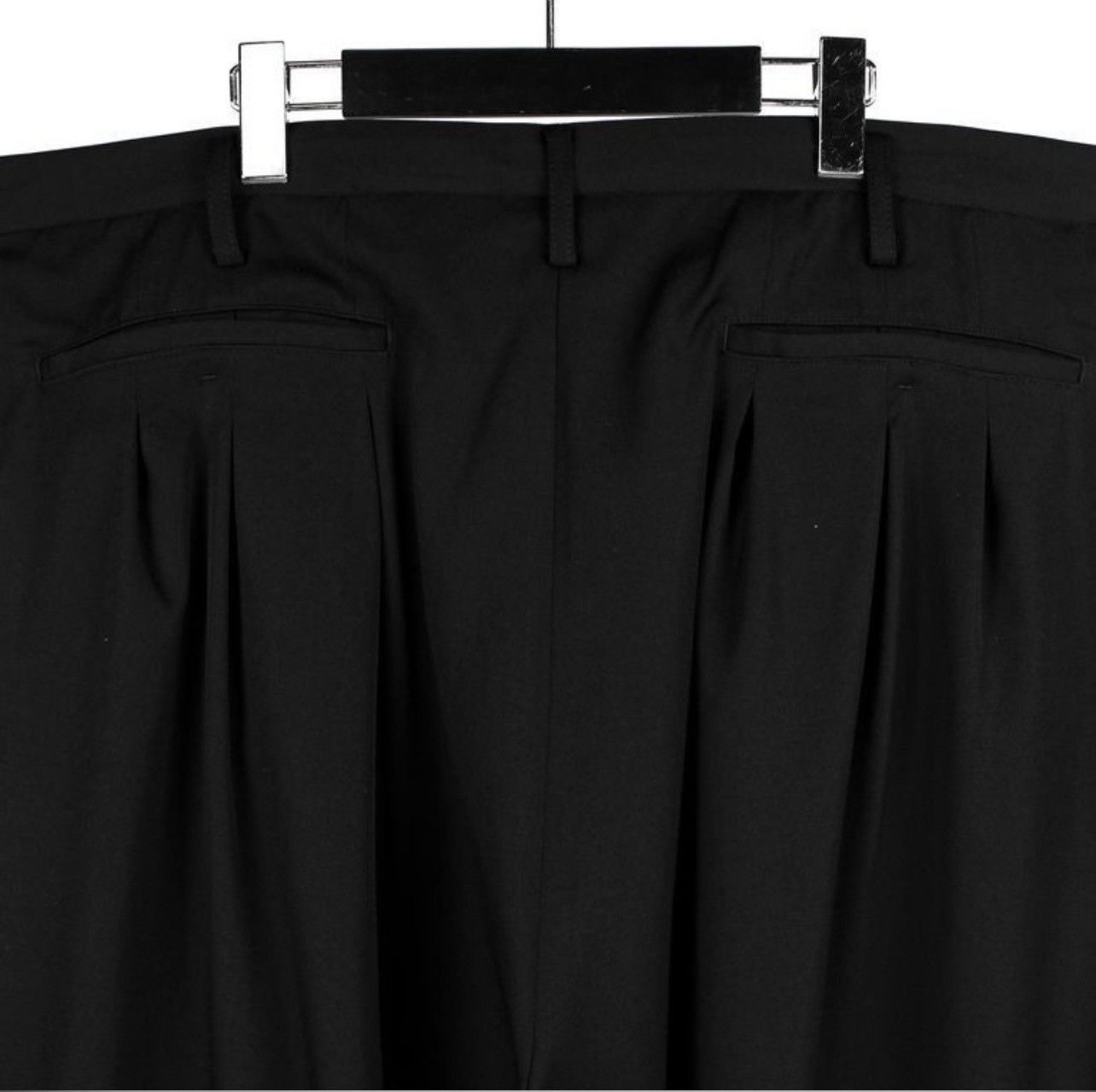 Yohji Yamamoto Yohji Yamamoto Pour Homme 12 Tuck Thick Wide Trousers Size US 34 / EU 50 - 25 Thumbnail