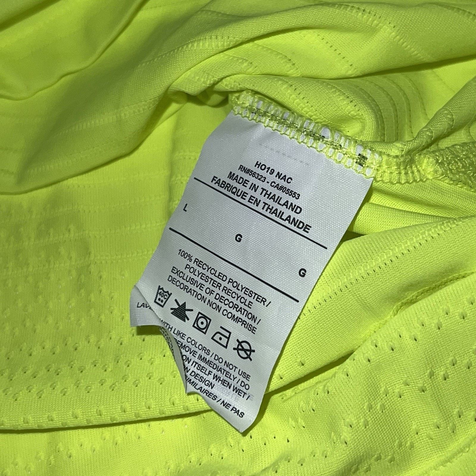 Nike Nike Vaporknit II Soccer Shirt Jersey Volt Large AQ2727-702 Size L / US 10 / IT 46 - 11 Thumbnail