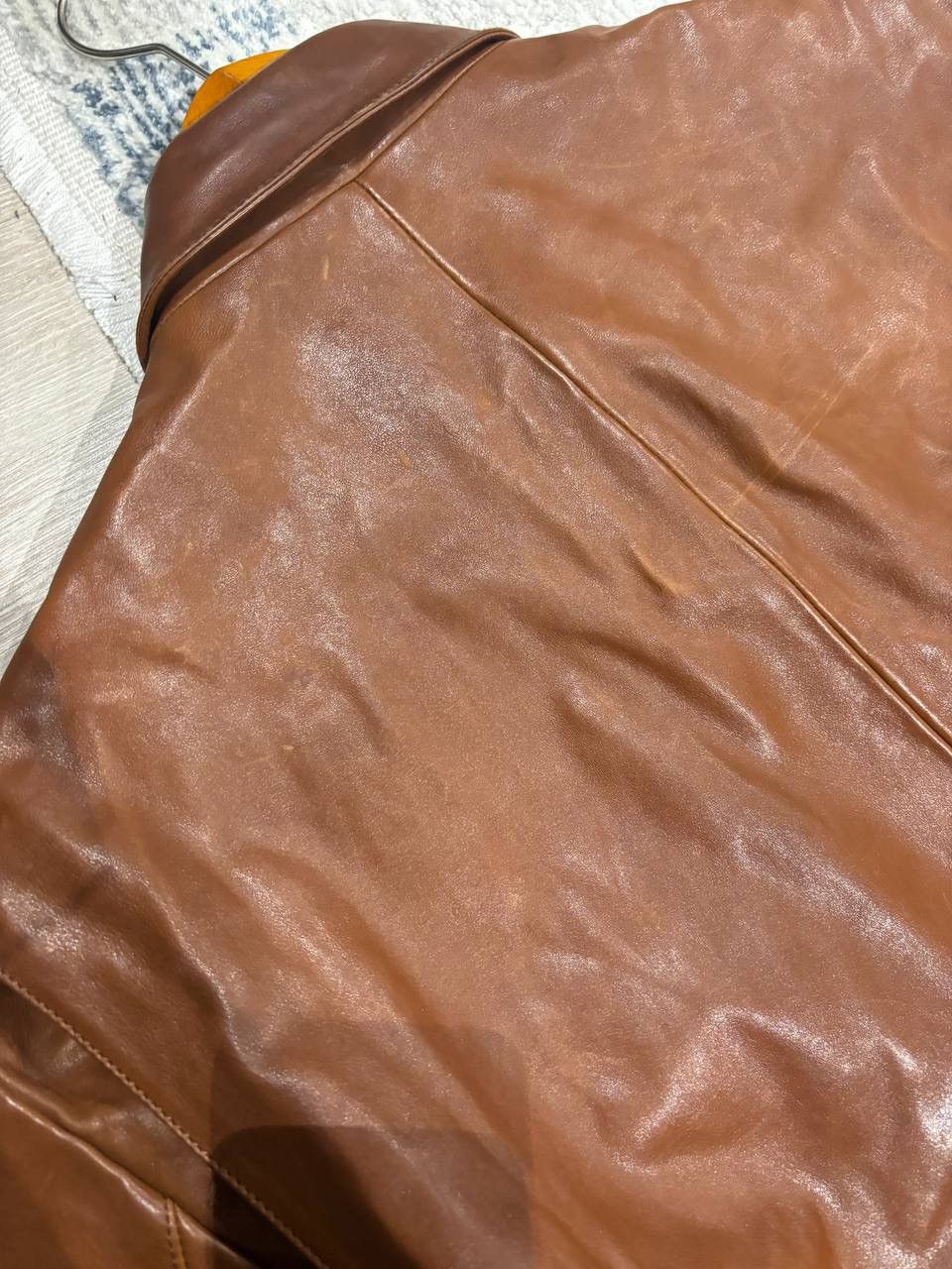 Loro Piana Loro Piana Leather Coat Jacket Size US XXL / EU 58 / 5 - 13 Thumbnail