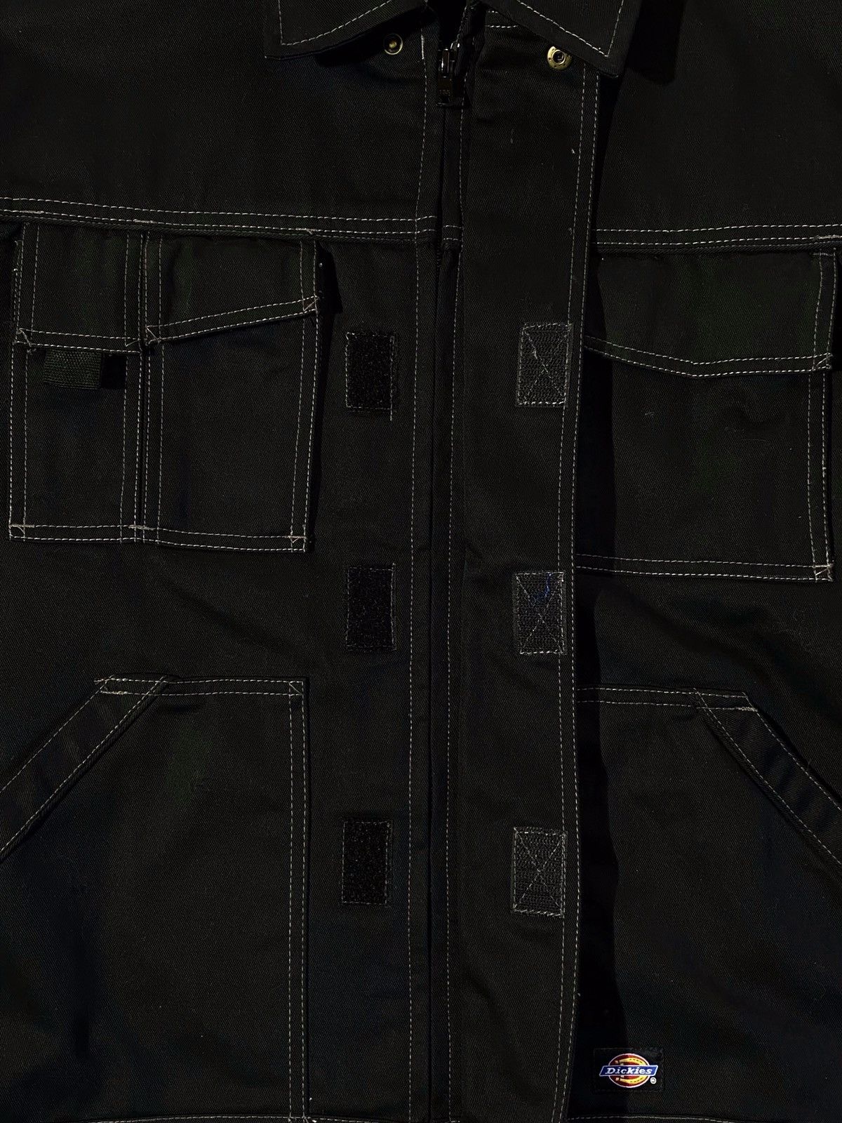 Dickies Vintage Dickies multi pocket y2k streetwear work jacket Size US S / EU 44-46 / 1 - 7 Thumbnail