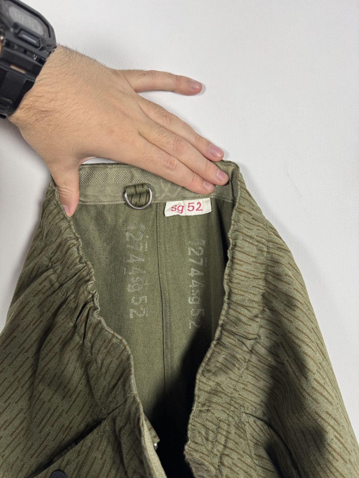 Vintage Vintage Military Camo Pants Army Cargo Trousers Size 52 Size US 38 / EU 54 - 8 Thumbnail