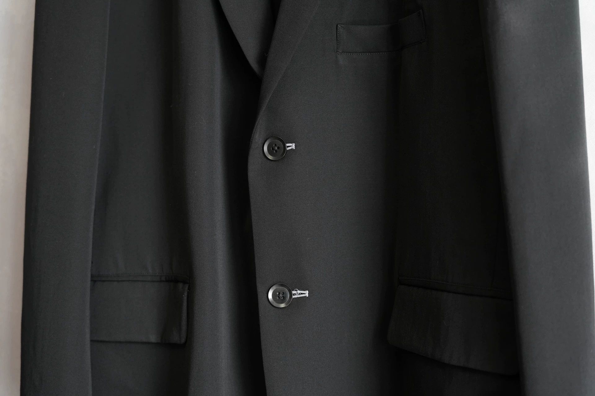 Yohji Yamamoto Yohji Yamamoto 03SS Embrd Lustrous Wool Jkt J15 4 Size US XL / EU 56 / 4 - 5 Thumbnail