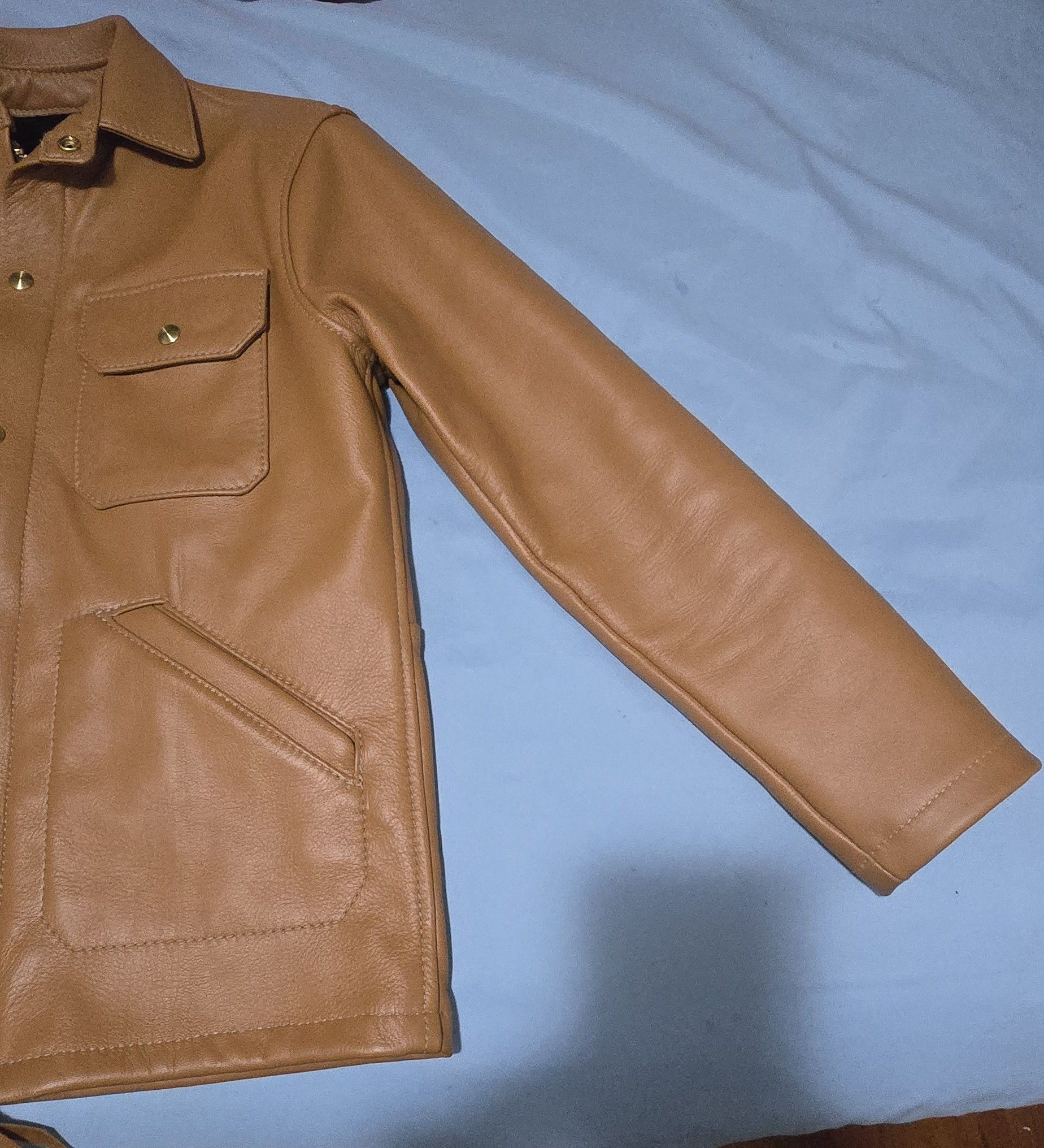 Ship John Ship John X Langlitz Wills Leather Jacket XS Size US XS / EU 42 / 0 - 3 Thumbnail