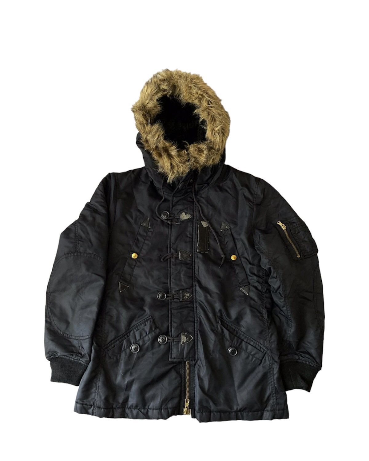 If Six Was Nine × Japanese Brand × Le Grande Bleu (L.G.B.) Japanese brand vanquish fur jacket Size US M / EU 48-50 / 2 - 1 Thumbnail