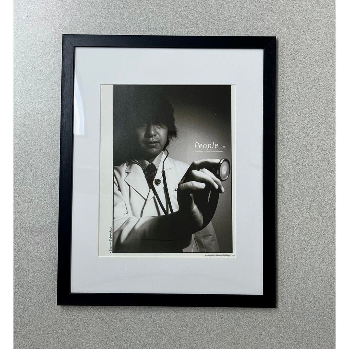 Chrome Hearts × Vintage Chrome Hearts Doctor with Lap coat poster framed 11x14 Size ONE SIZE - 1 Thumbnail
