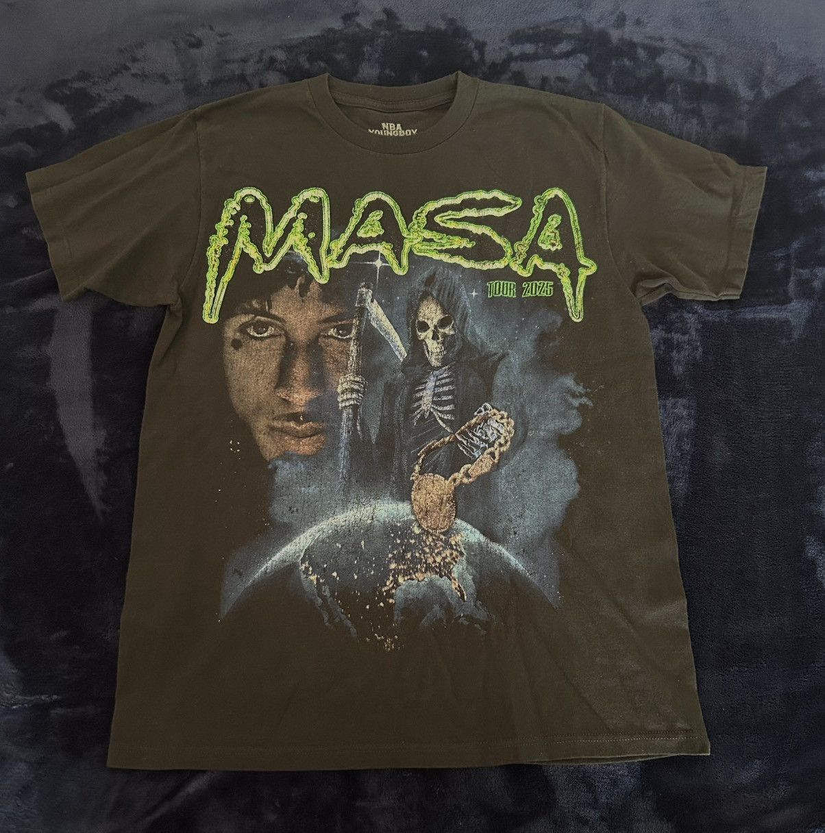 Other Nbayoungboy MASA tour tee Size US M / EU 48-50 / 2 - 1 Thumbnail