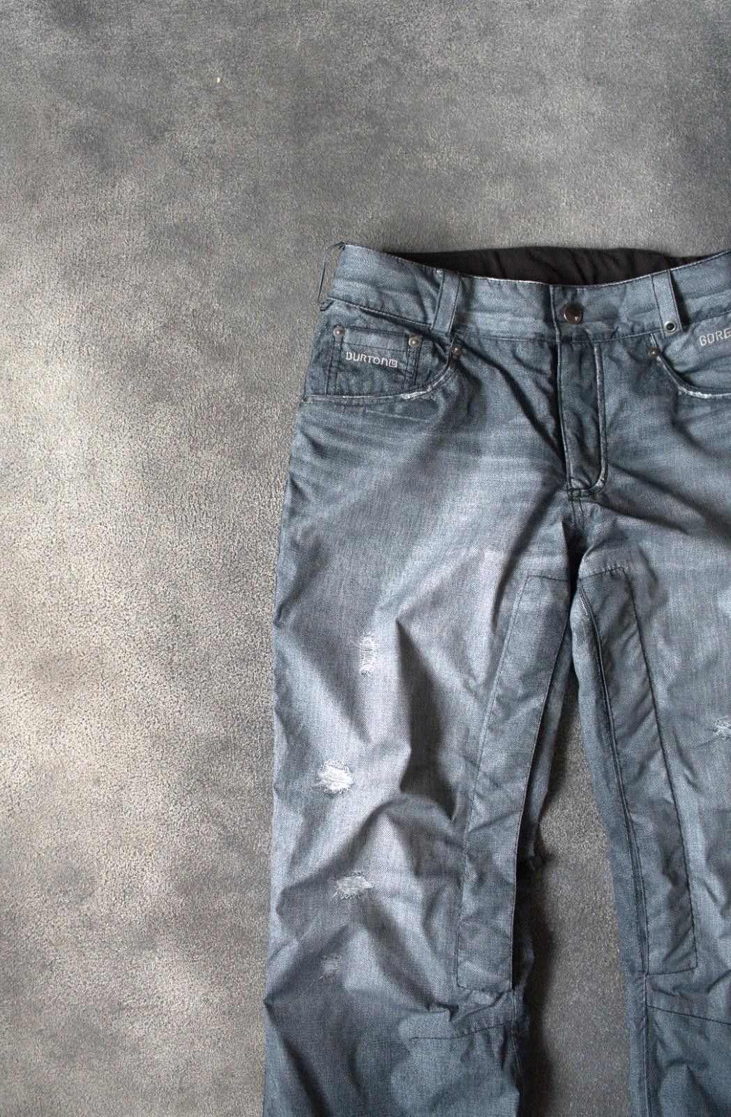 Burton Burton "Denim" Gore-Tex Men WB The Jeans Pant Snowboard Size ONE SIZE - 5 Thumbnail