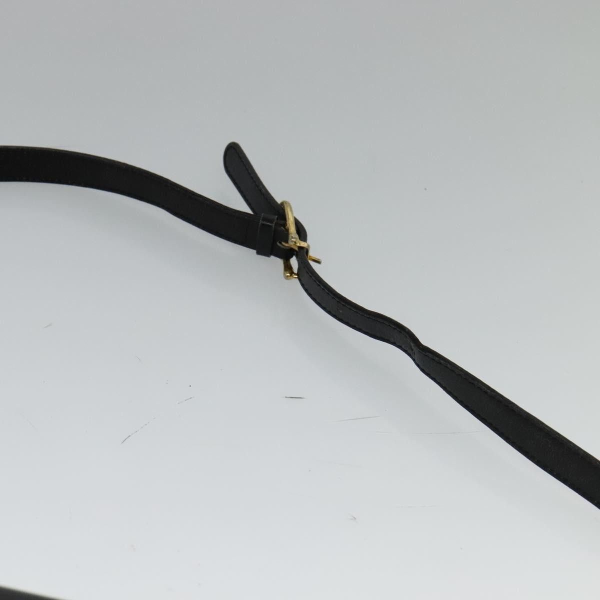 Celine CELINE Shoulder Bag Leather Black Gold Size ONE SIZE - 8 Thumbnail