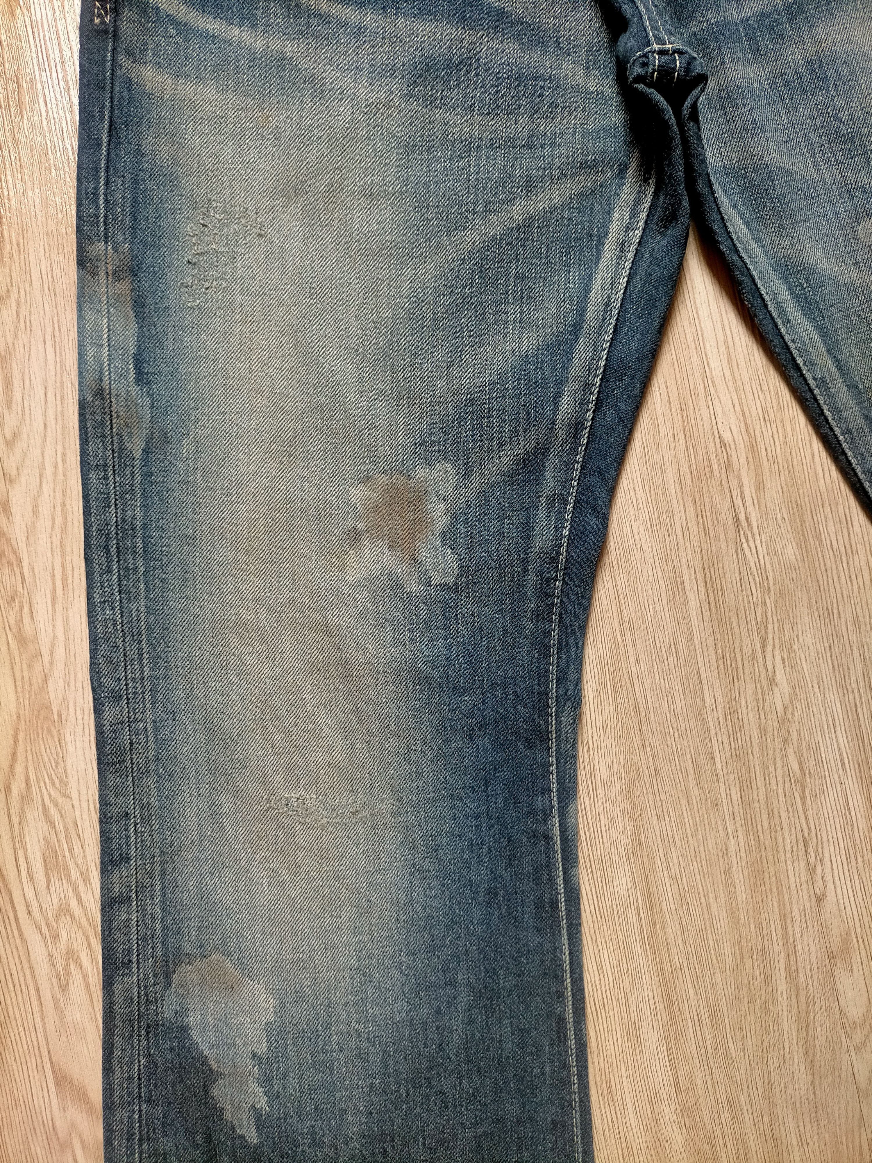 Japanese Brand Flare Jeans Vanquish Japan Studed Boot Cut Denim Size US 33 - 7 Thumbnail
