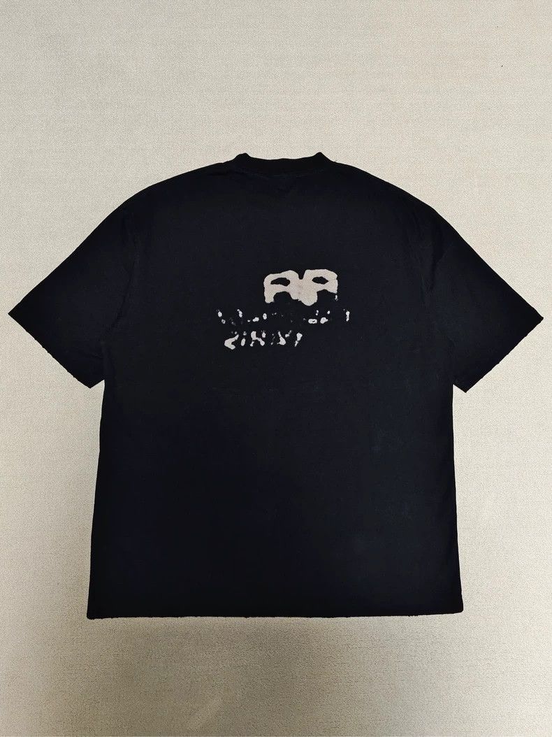 Balenciaga Balenciaga 23 SS Graffiti Splash Ink Double B Print Washed Size US XL / EU 56 / 4 - 2 Thumbnail