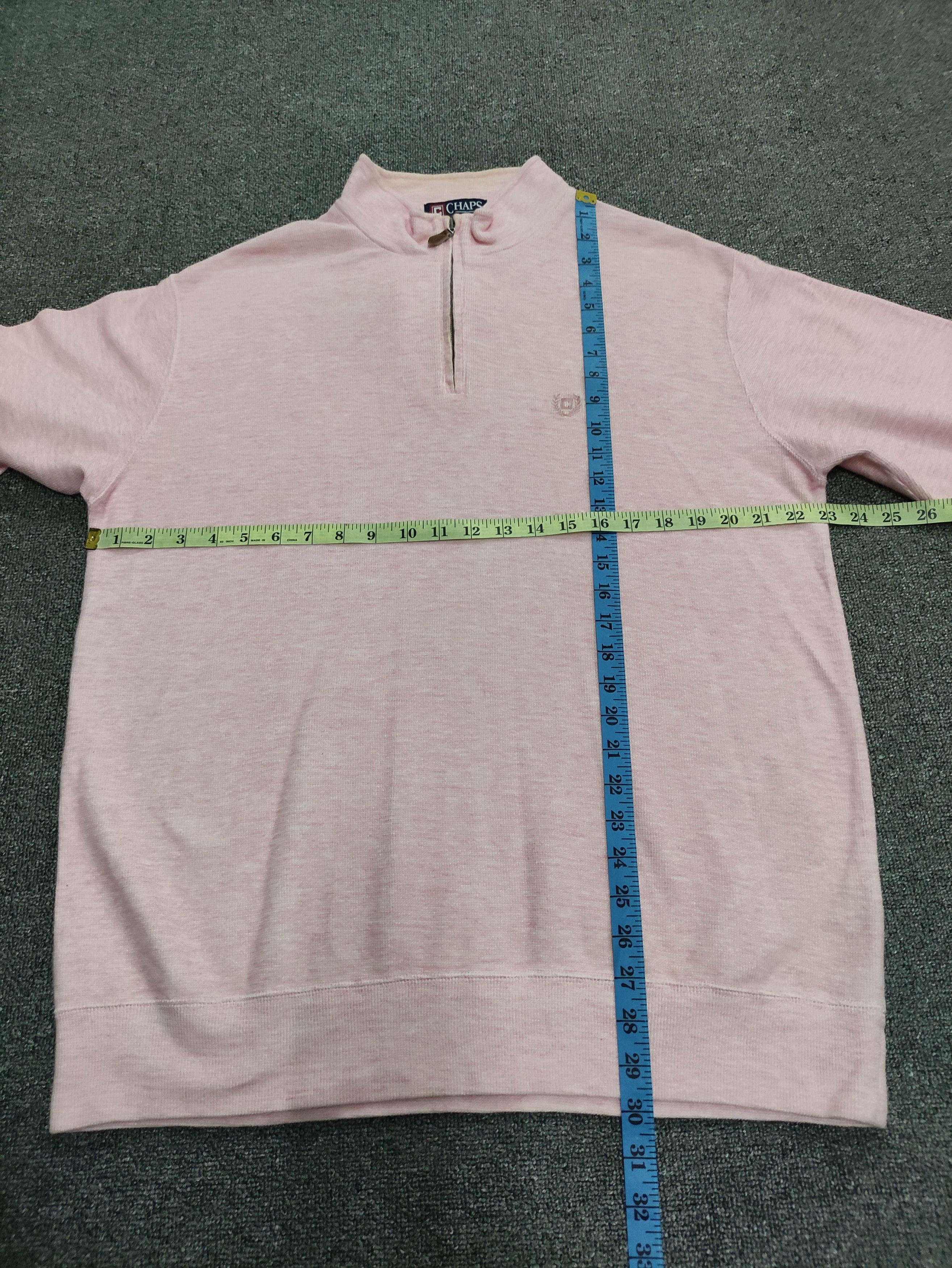Chaps Ralph Lauren Vintage Chaps Half Zipper Small Logo Size US L / EU 52-54 / 3 - 10 Thumbnail