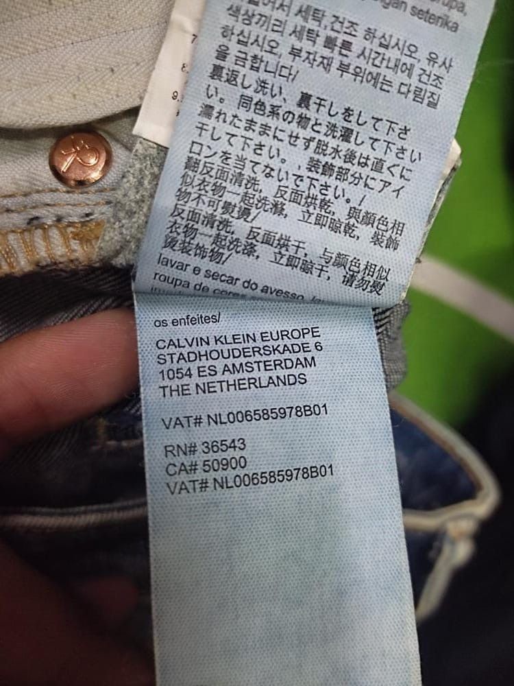 Calvin Klein × Jean × Vintage CALVIN KLEIN JEANS VINTAGE SLIM Size US 34 / EU 50 - 13 Thumbnail