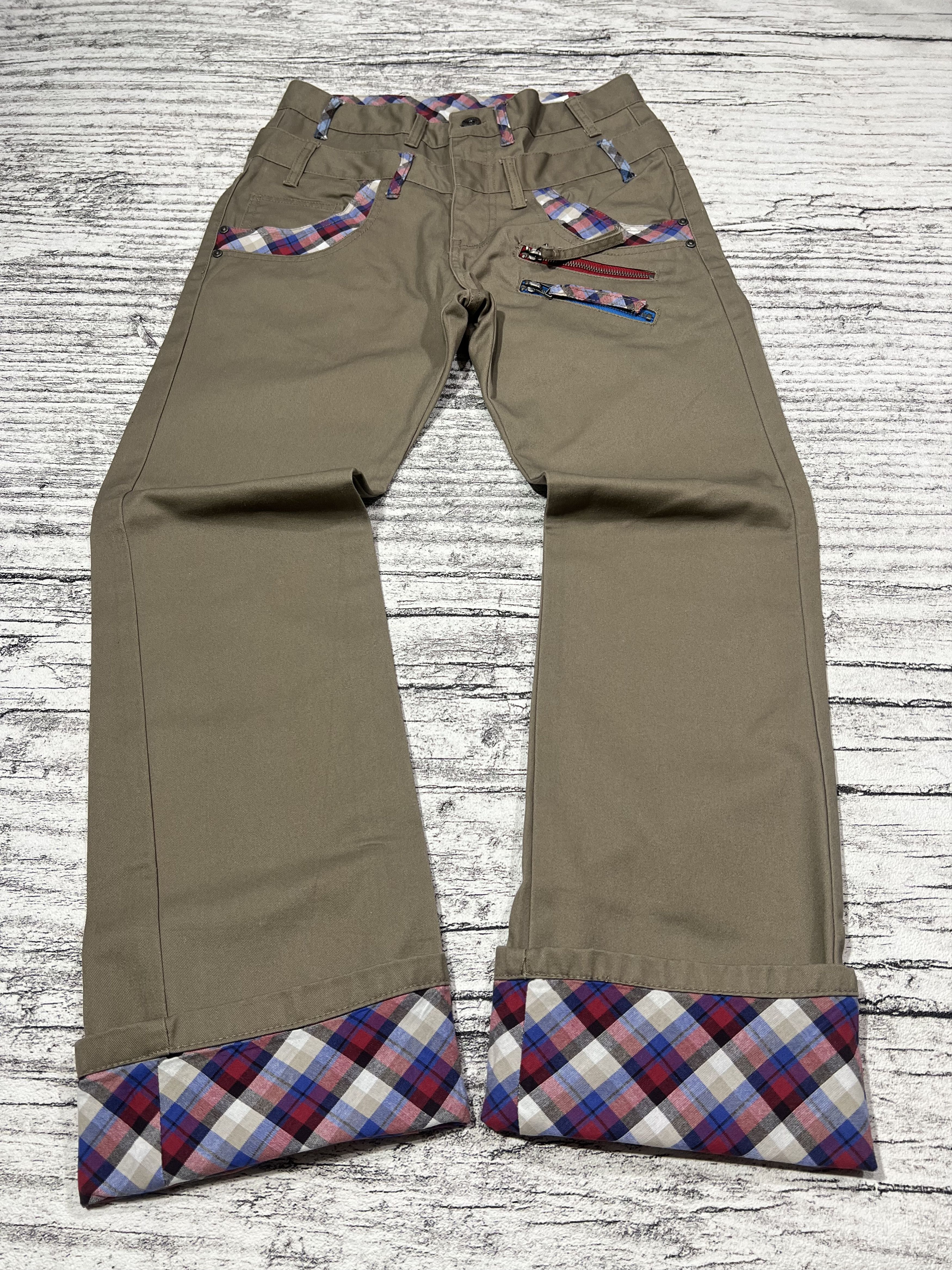 Japanese Brand 2000s Hysteric Cdg Double Waist Bootcut Flare Y2k Lgb Ifsix Size US 27 - 1 Thumbnail