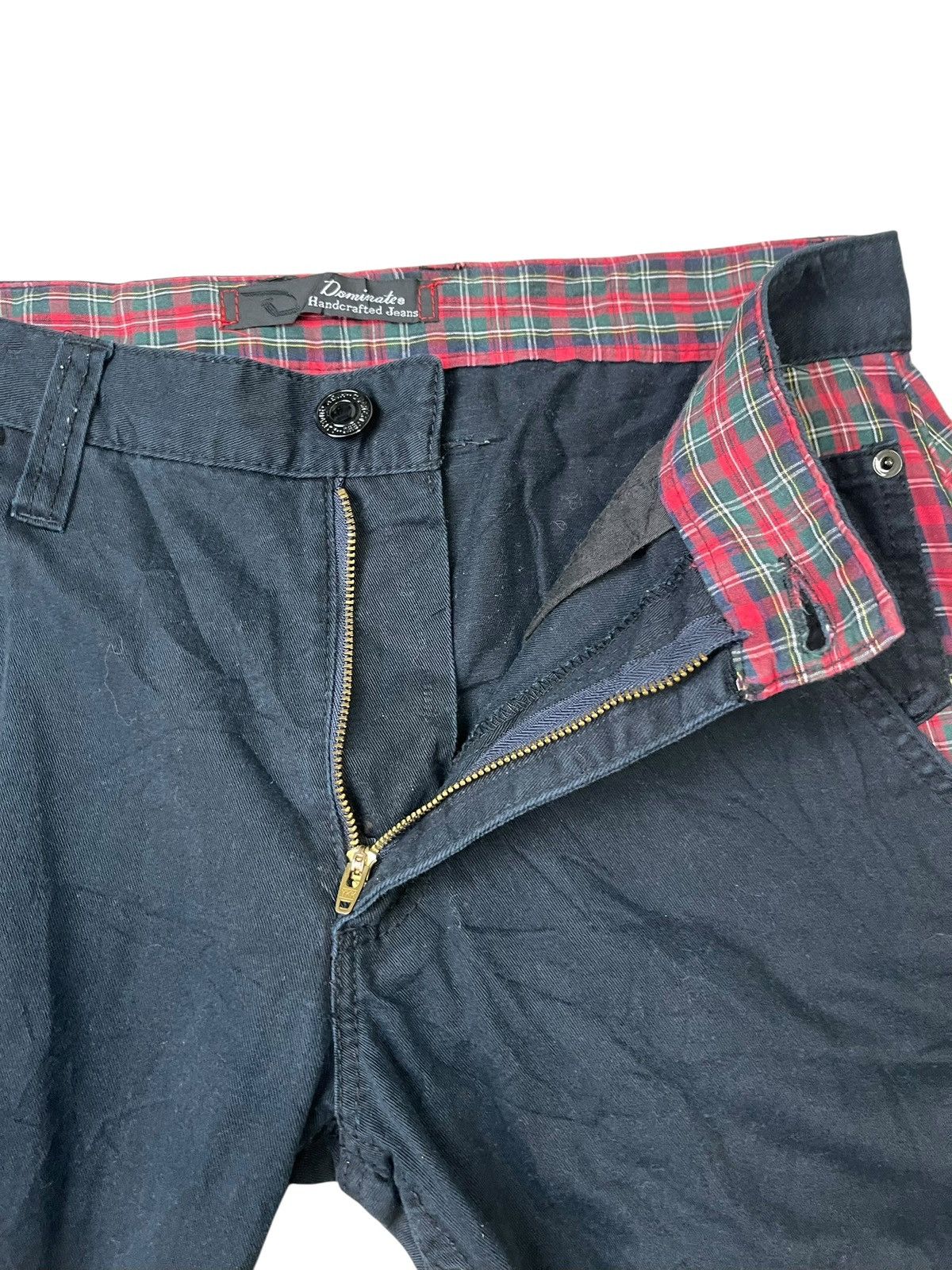 If Six Was Nine Vintage Dominate Handcrafted Jeans Pant Punk Style Size US 31 - 5 Thumbnail