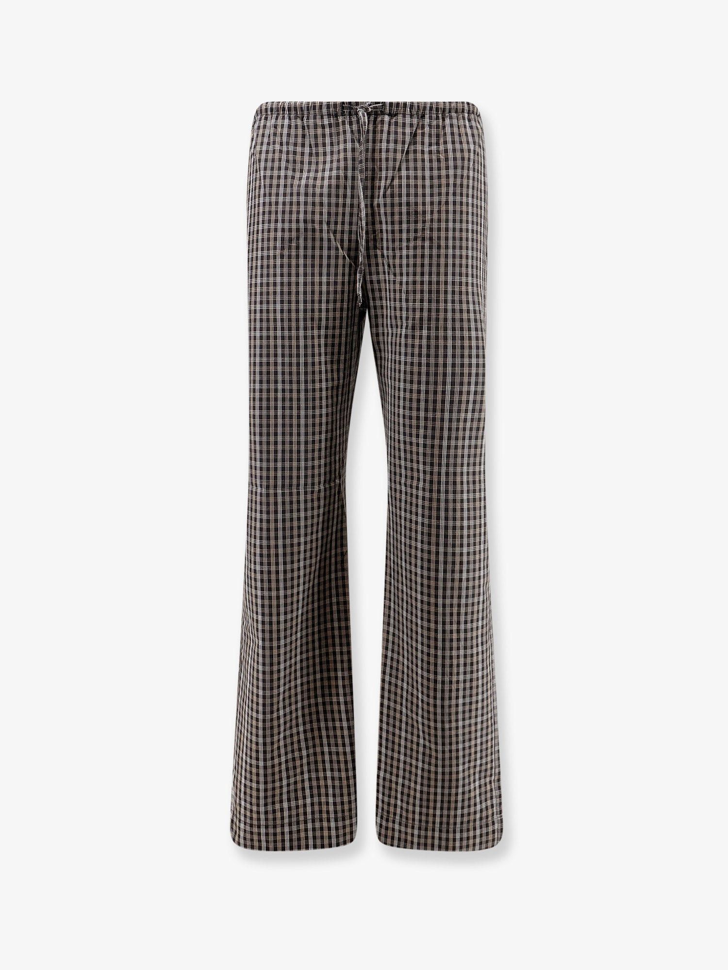 Rohe Madras Cotton Trousers Size 28" / US 6 / IT 42 - 1 Thumbnail